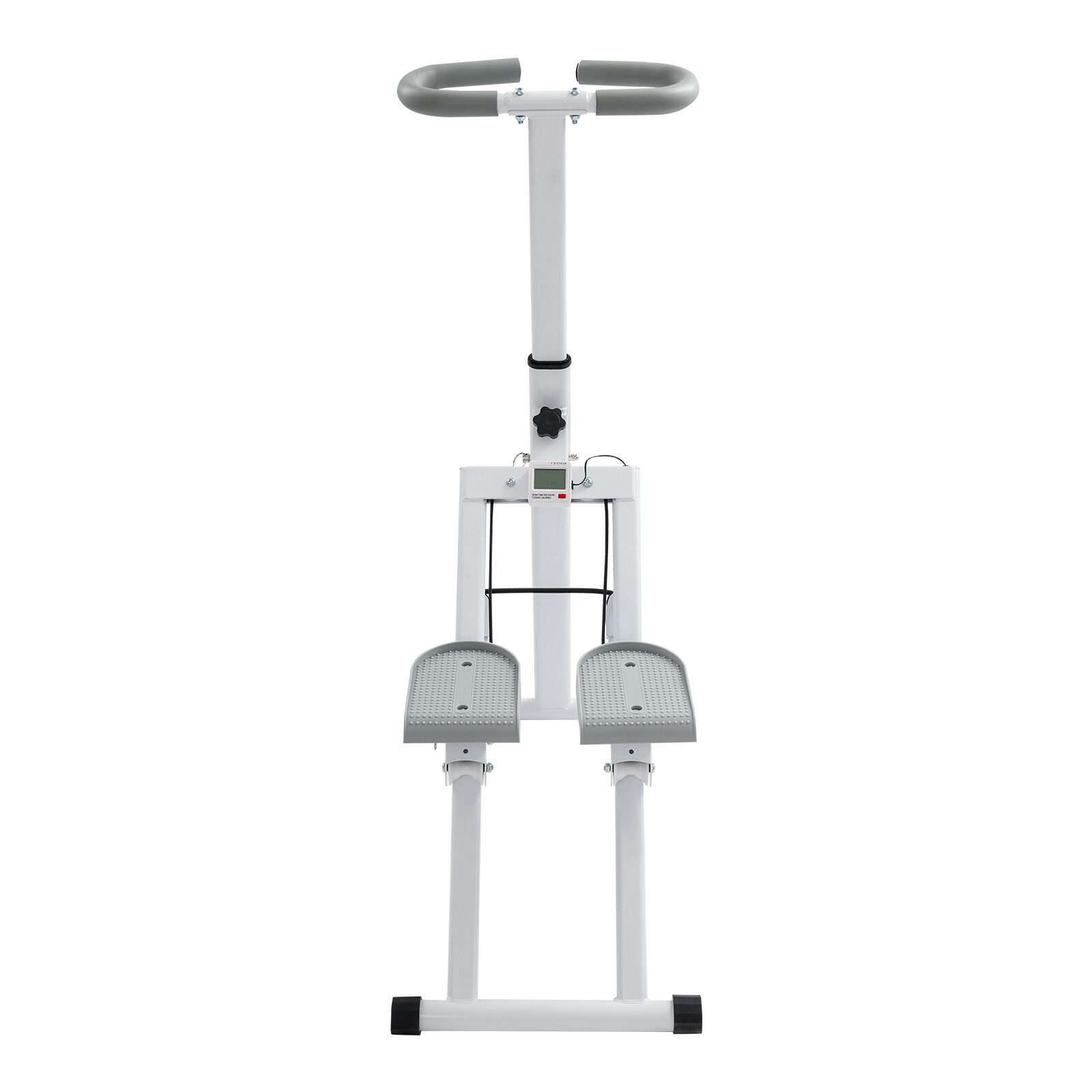 Foldable Stair Stepper Machine-Adjustable Vertical Climber For Full Body Workout