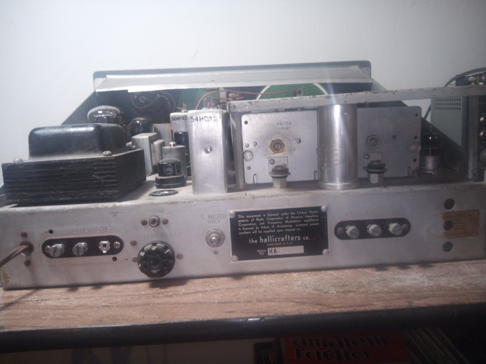 Hallicrafters SX-42 Receiver For Restoration Check Out All 22 Pics