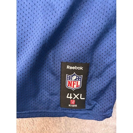Reebok Peyton Manning Indianapolis Colts Blue NFL Jersey Mens 4XL 18 Football