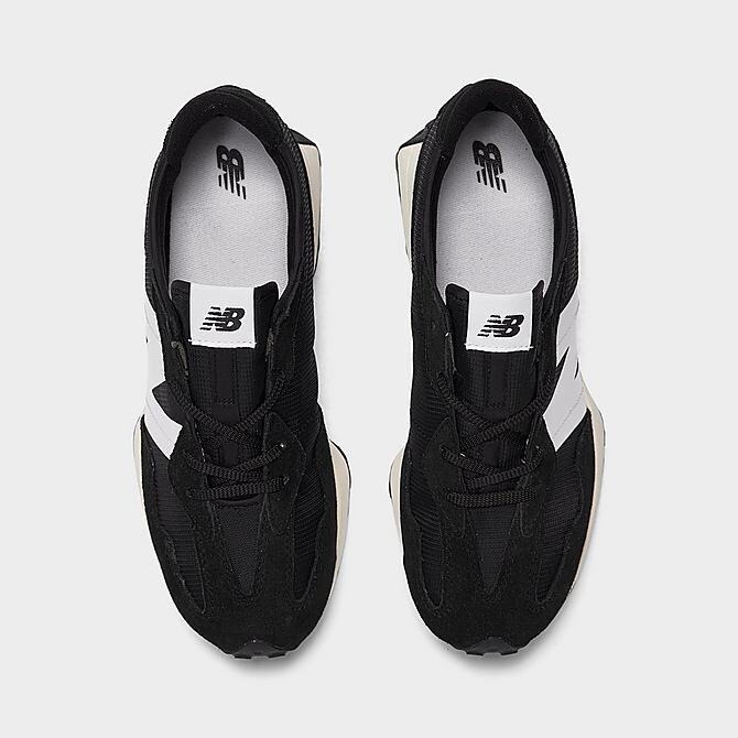 New Balance Youth 327 Black White Casual Running Shoe - GS327GS