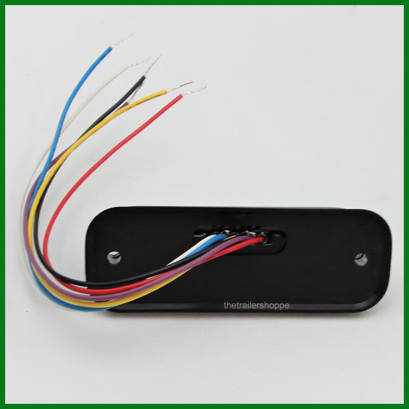 Dual Color Amber White 12 LED Strobe Warning Surface Mount Light