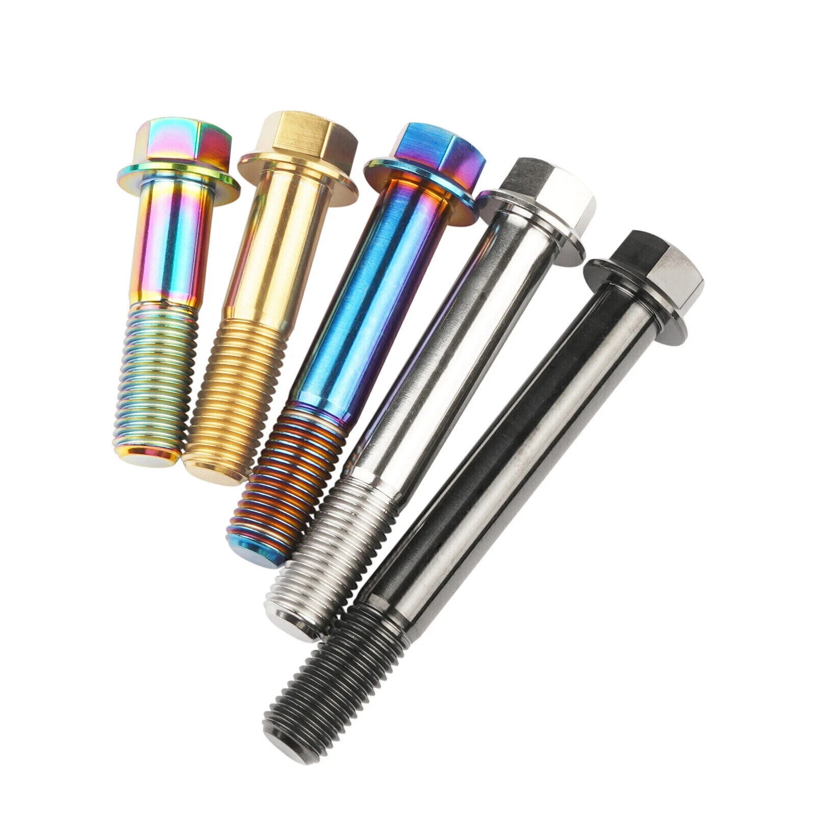 M6 Titanium Flange Bolt Hex Screw 10 15 2025 30 35 40 45 50 55 60 75 80 90 100mm