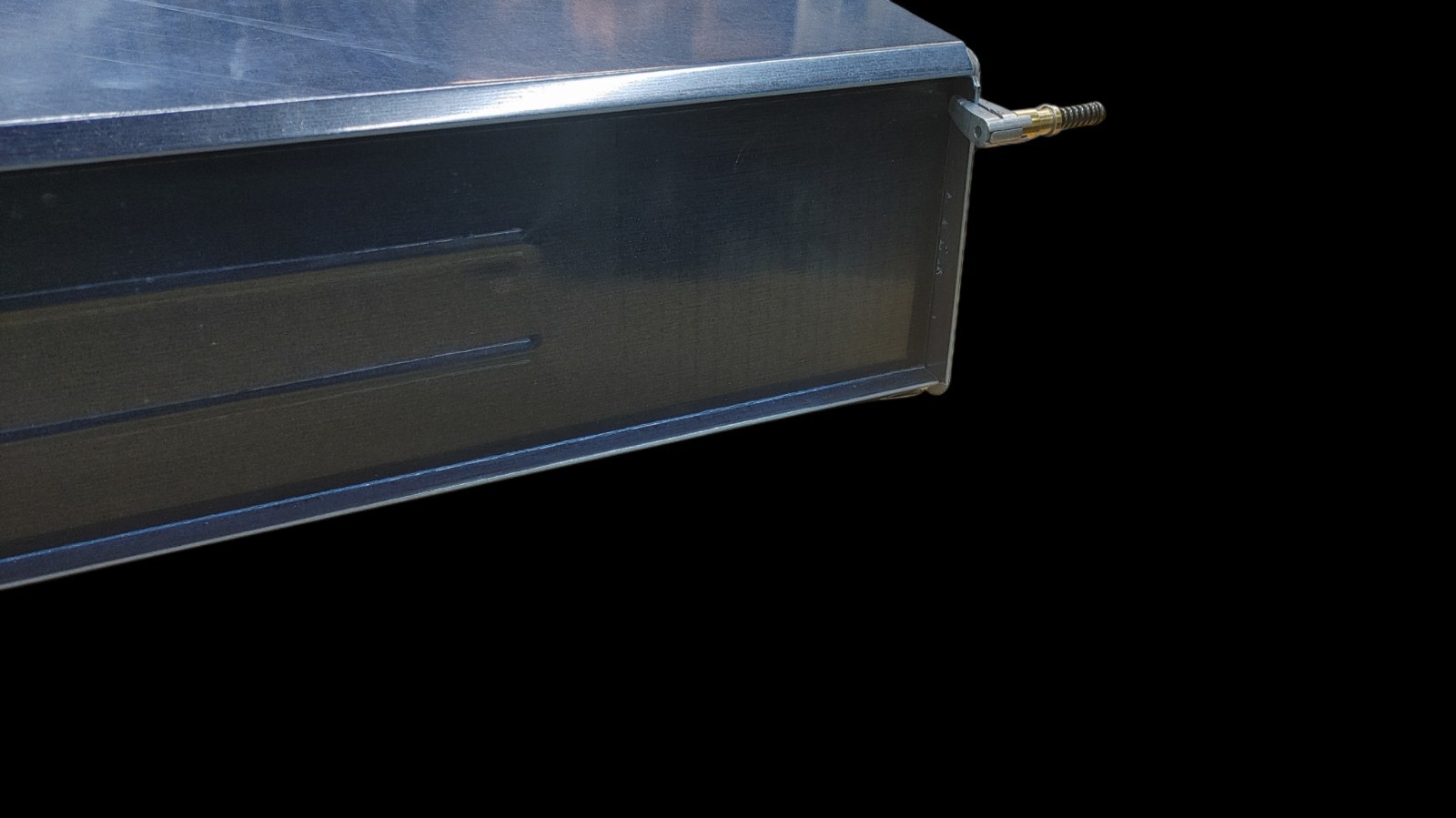 Vega Wing, 74/77 Chevy, Pro Racing Wing, Polish, Black, Brush, Satin anodized