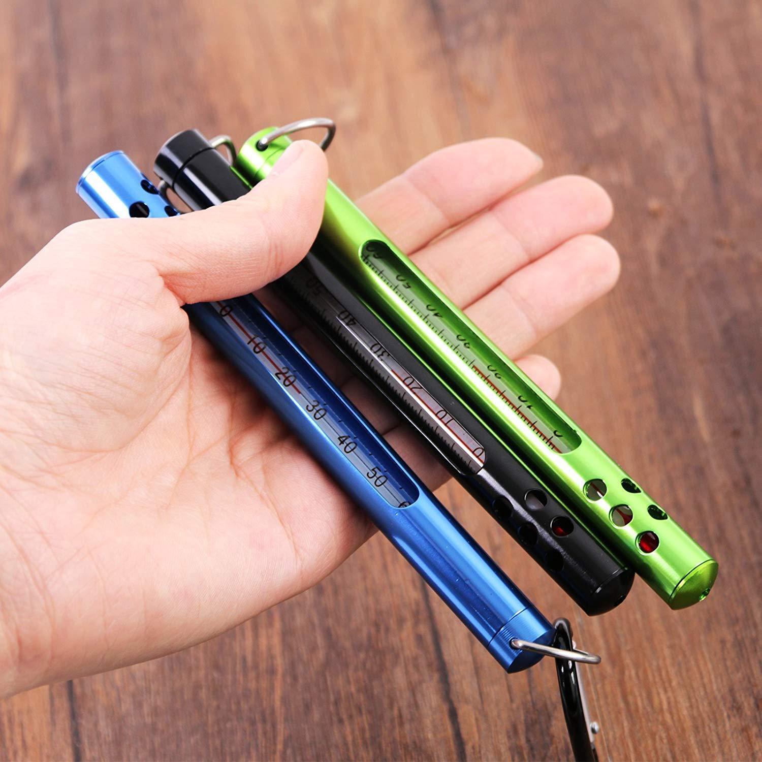 6" Fly Fishing Stream Thermometer - Reads Centigrade & Fahrenheit - Choose Color