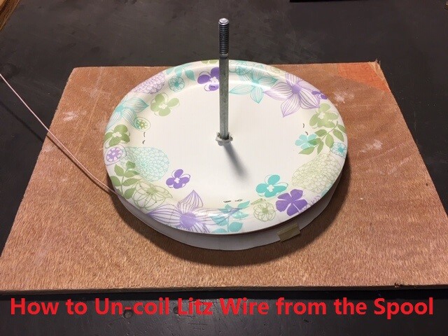 Litz wire 175/46 for Amateur & Crystal Radio coil, Single layer insulation, 100'