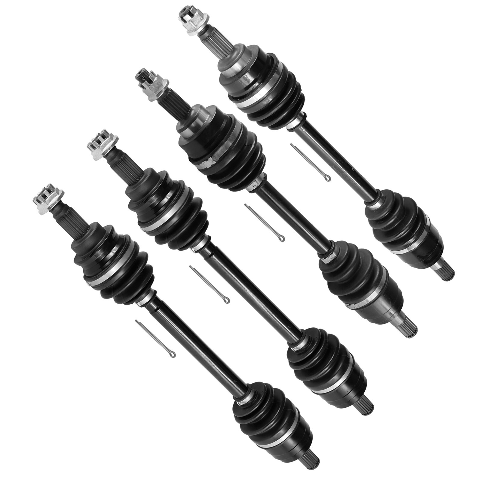 Front Rear Left Right Complete Axles for Honda TRX680FA Rincon 680 4X4 2006-23