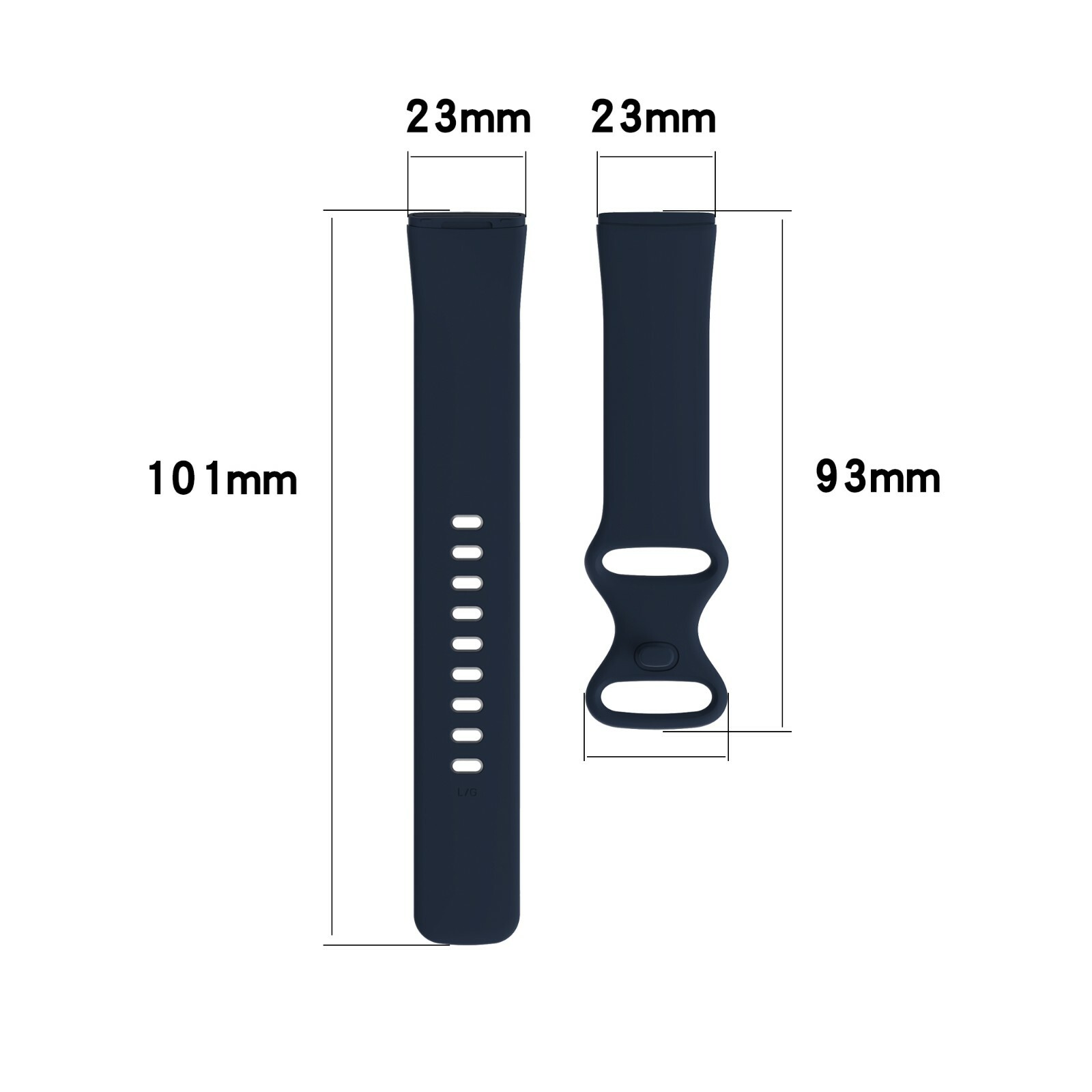 Replacement Silicone Wristband Fitbit Sense Versa 3 Versa 4 Sense 2 L S sizes