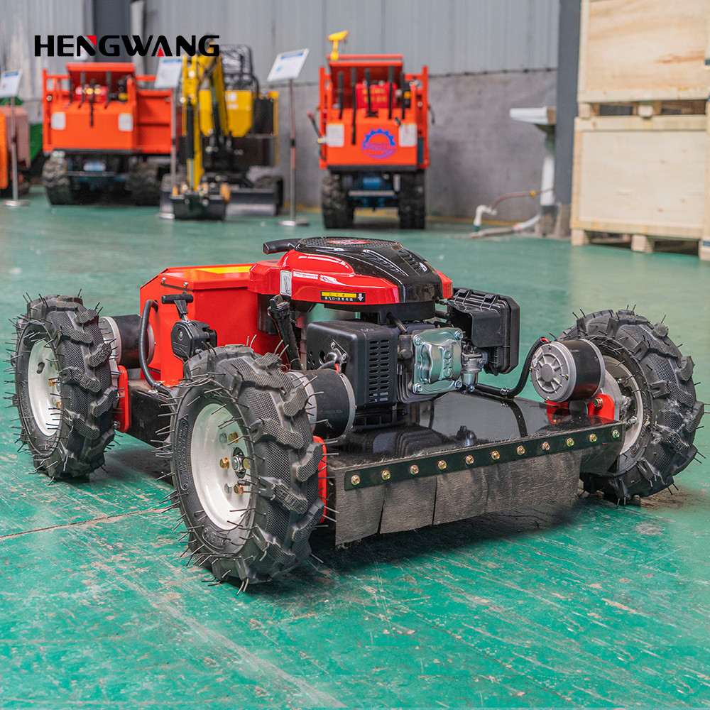 Robot lawn mower sale！Remote Control Lawn Mower 45° Climbing Adjustable Height