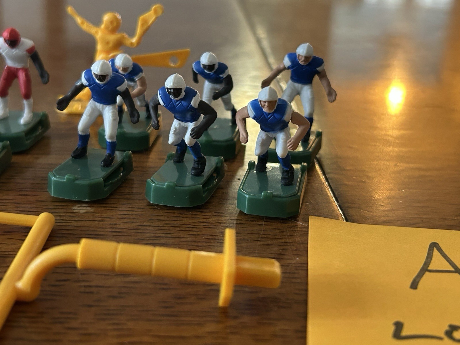 Vtg 2007 NFL Excalibur Electronic Vibrating Football Game Pieces/Parts "A" Lot