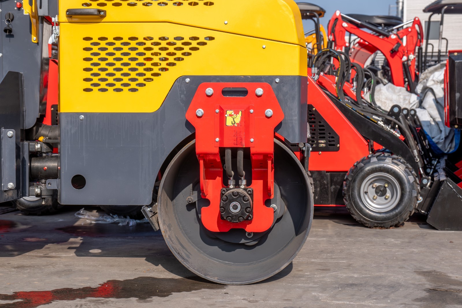 2Ton Road Roller Tandem Smooth Drum Vibratory Road Roller Soil Asphalt Compactor