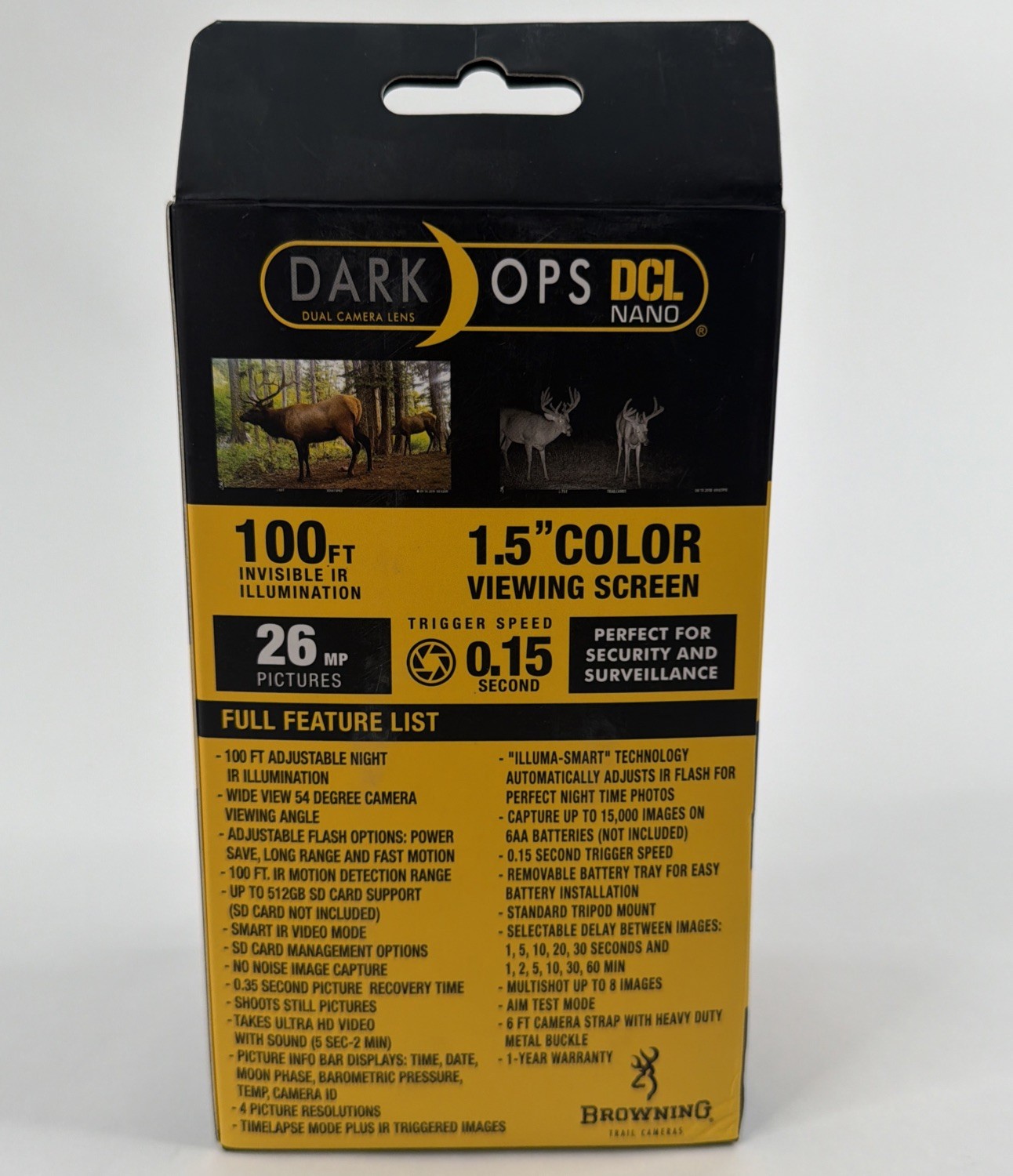 Browning Dark Ops DCL Nano Trail Game Camera 26MP | BTC6DCLN