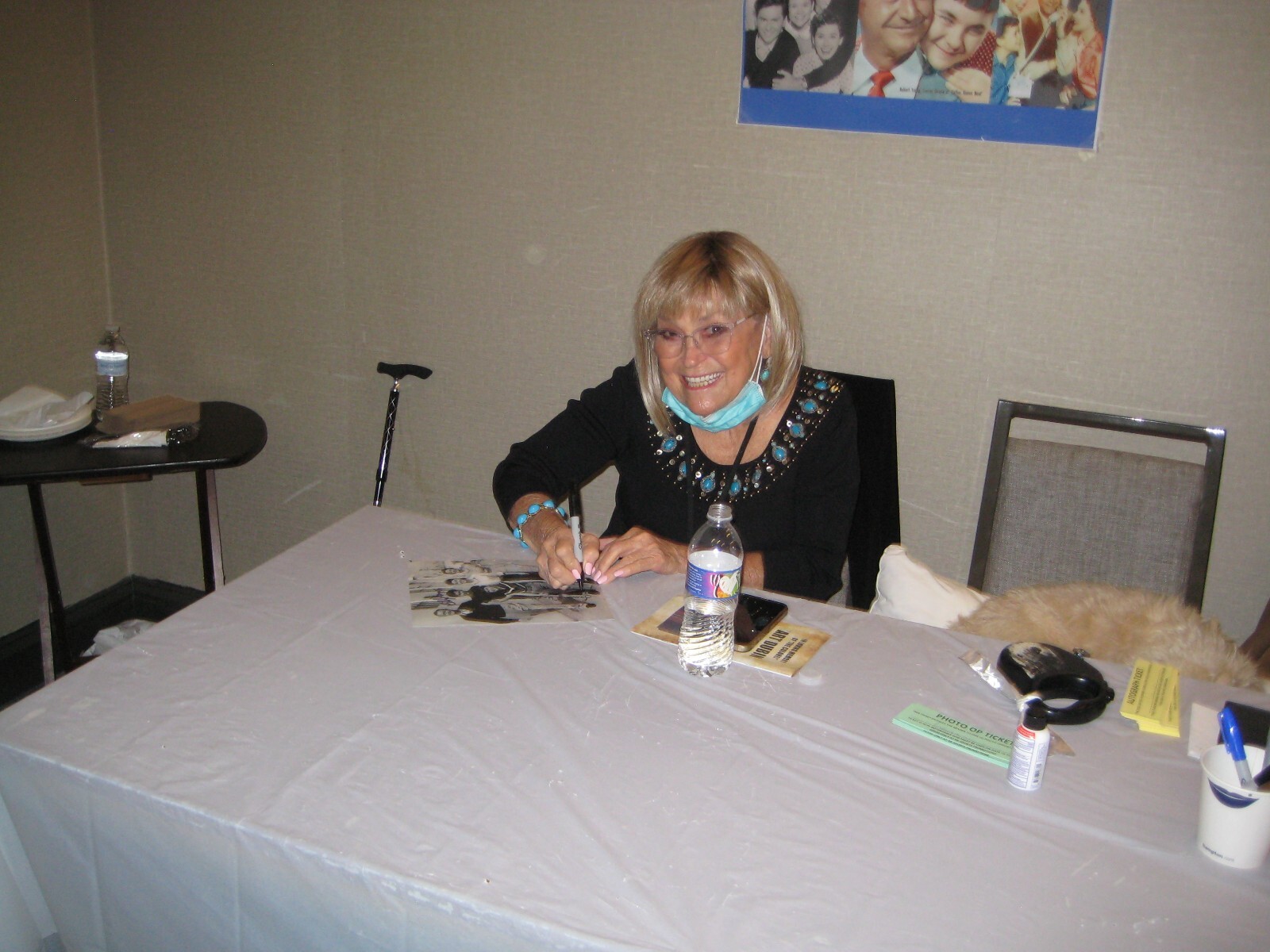 LAUREN CHAPIN KITTEN "FATHER KNOWS BEST" RARE AUTO SIGNED 8X10 PHOTO COA FR SHIP