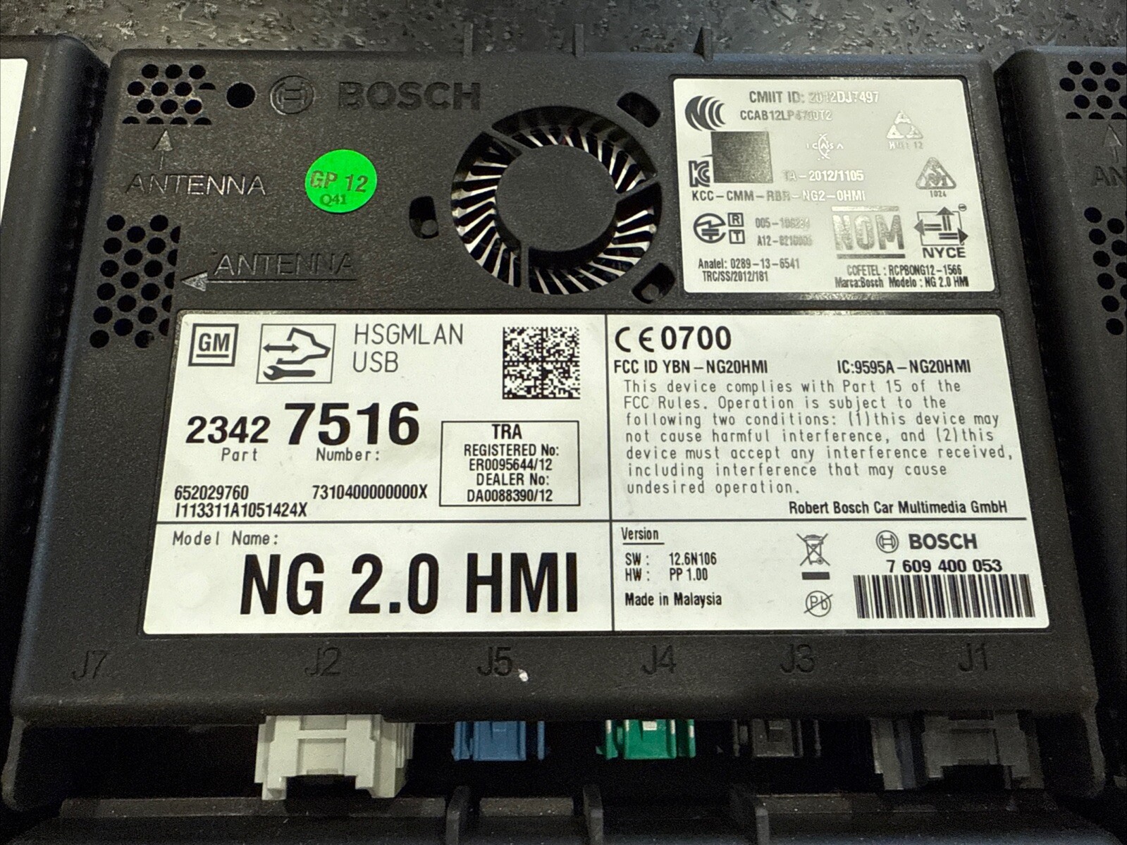 VIN Programming Inc 2014-2015 CHEVY SILVERADO GMC SIERRA Cadillac HMI MODULE