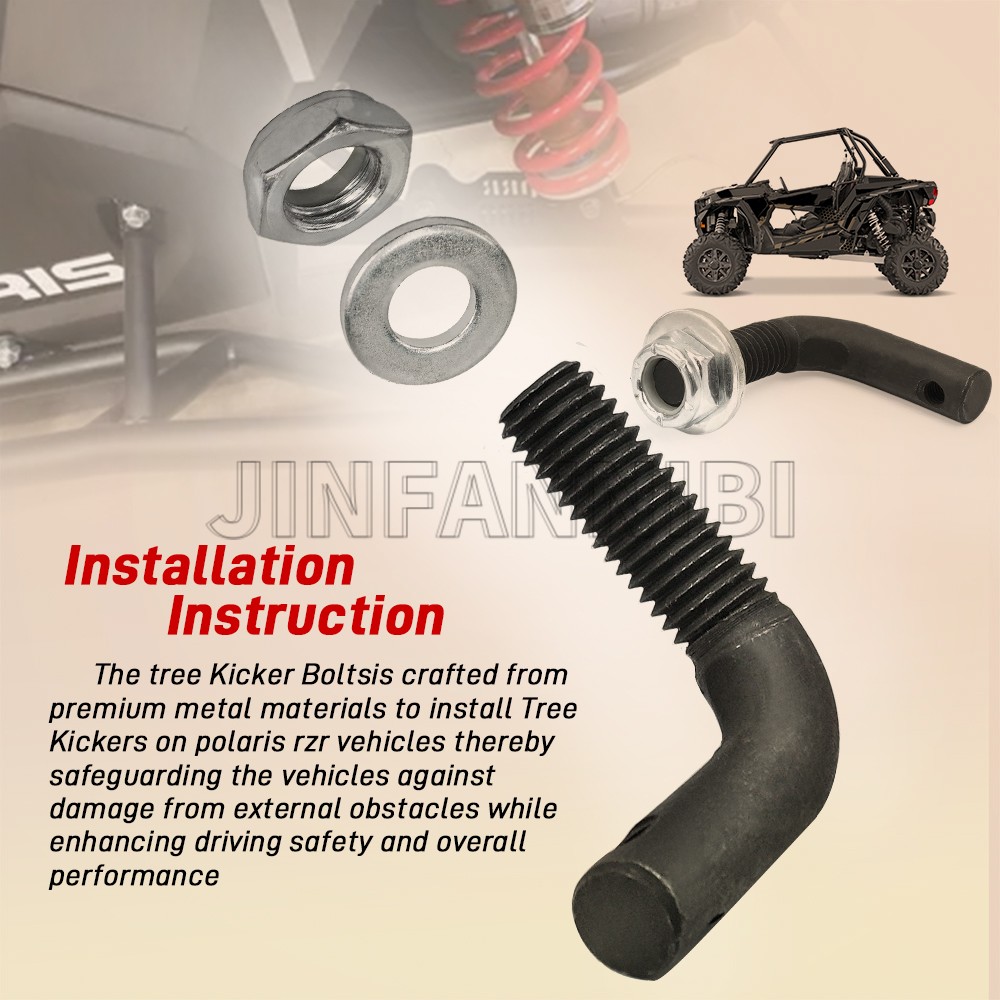Tree Kicker Mounting Hardware for Polaris RZR XP 1000 /RZR Turbo S 2014-2022