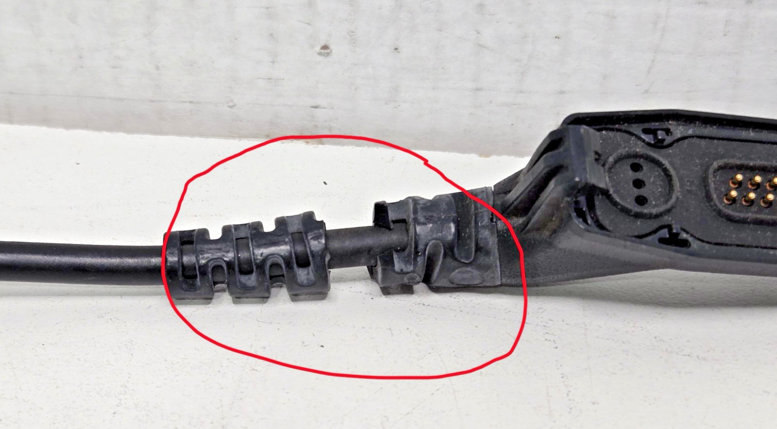 Motorola XE RSM NNTN8203A Remote Speaker Microphone for APX Radios Tested