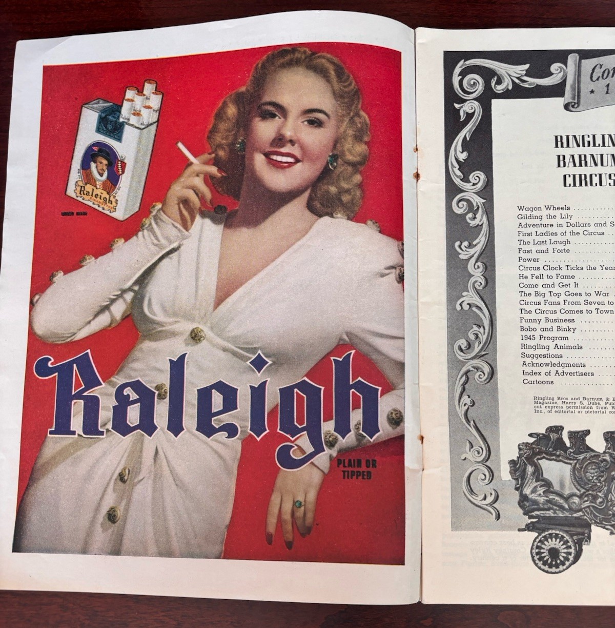 Vintage Ringling Bros Barnum Bailey Circus Programs 1942 1945 1948 1949 Lot Arno