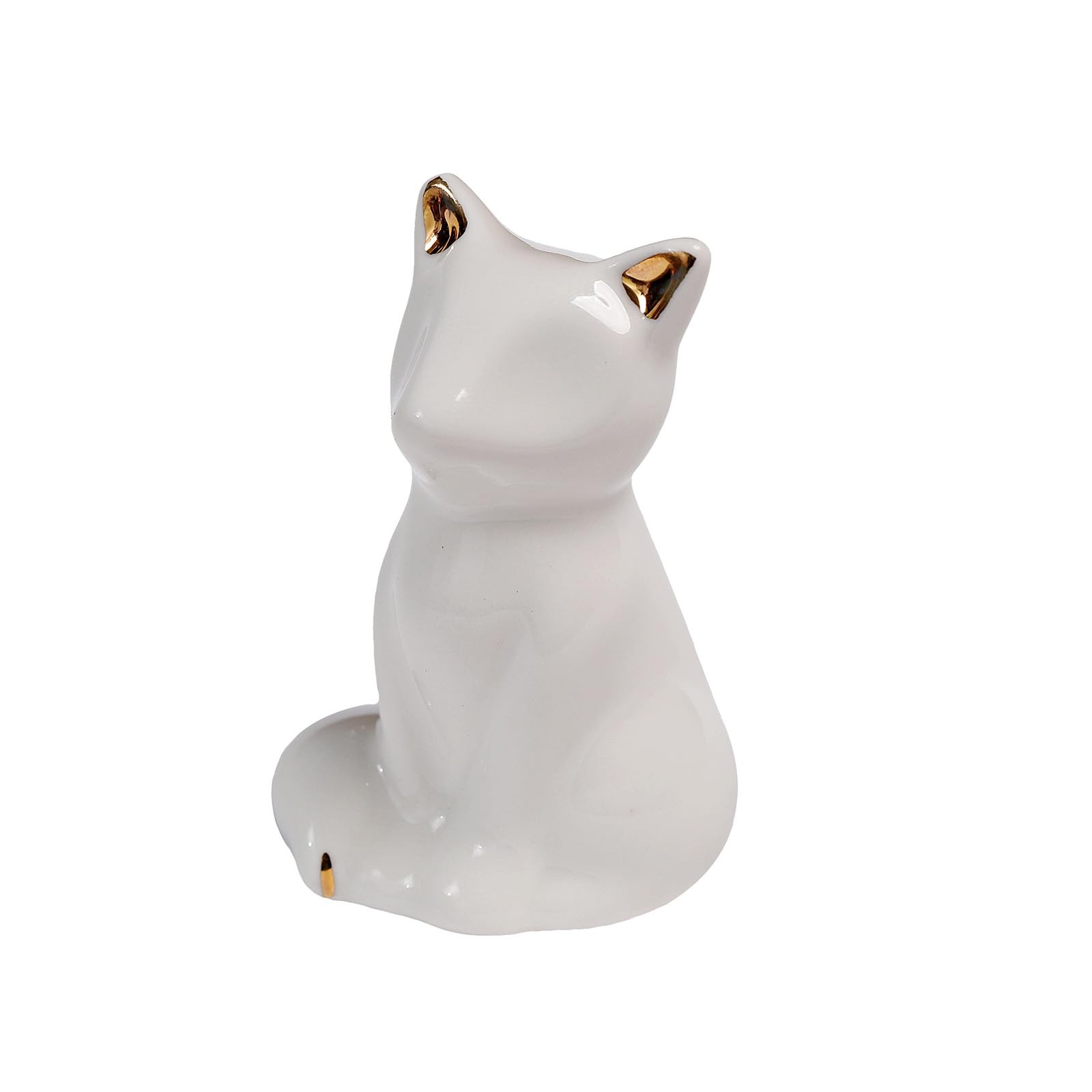 2Pcs Toilet Bolt Covers Decorative, Ceramic Screw Cover Caps, White