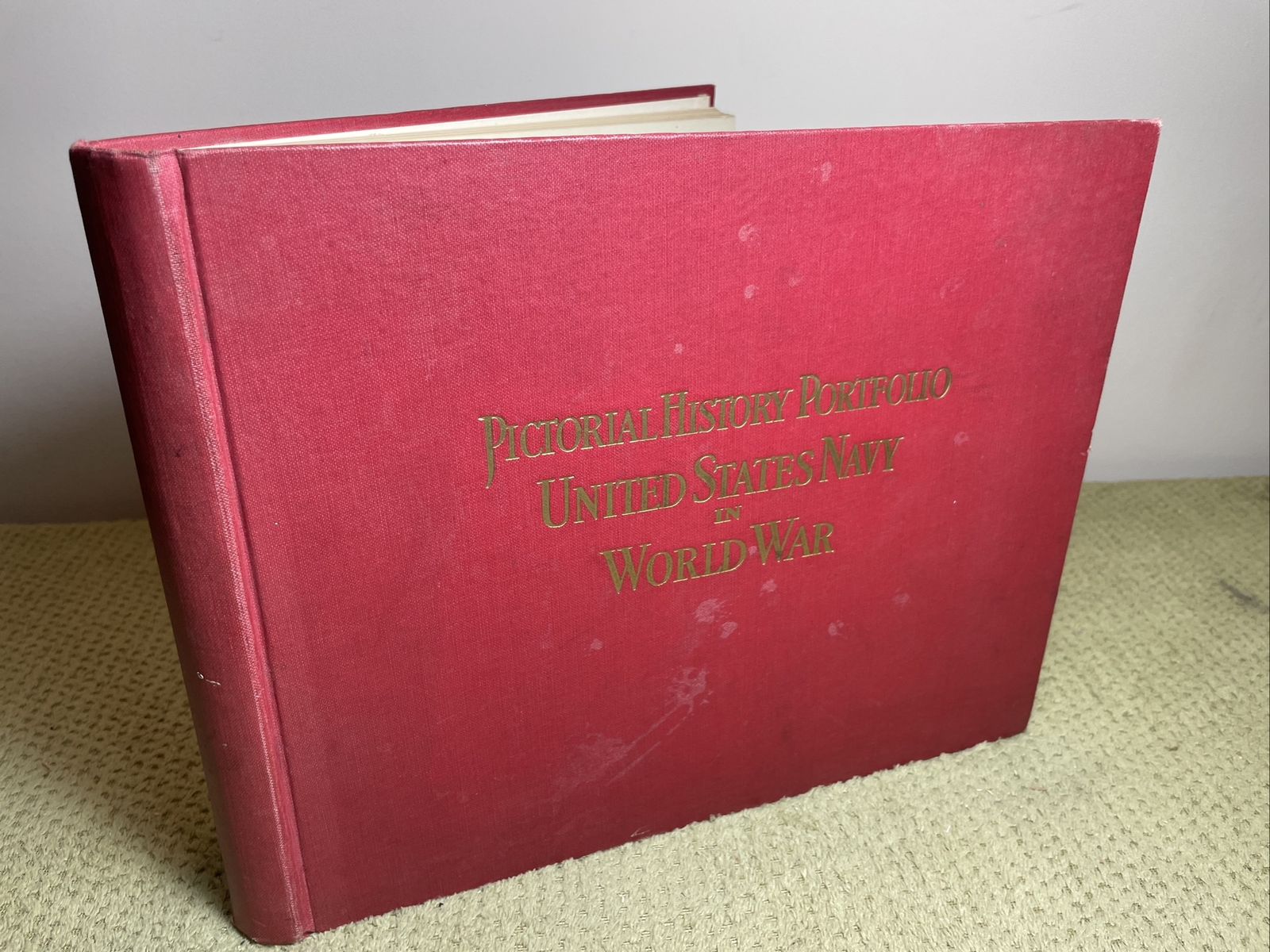 Pictorial History Portfolio - United States Navy in World War I - 1921 WWI Photo