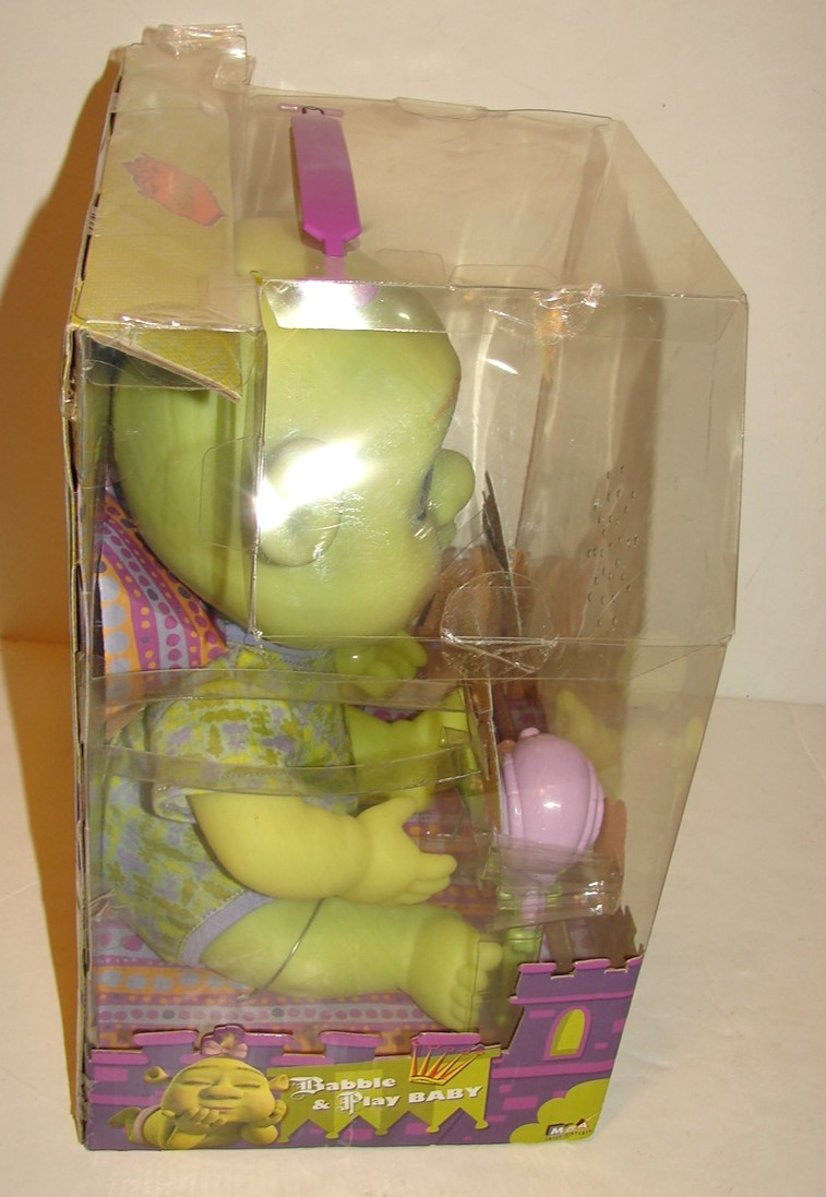 2007 SHREK The Third Babble & Play BABY OGRE 12” MGA Entertainment *NEW* NOS
