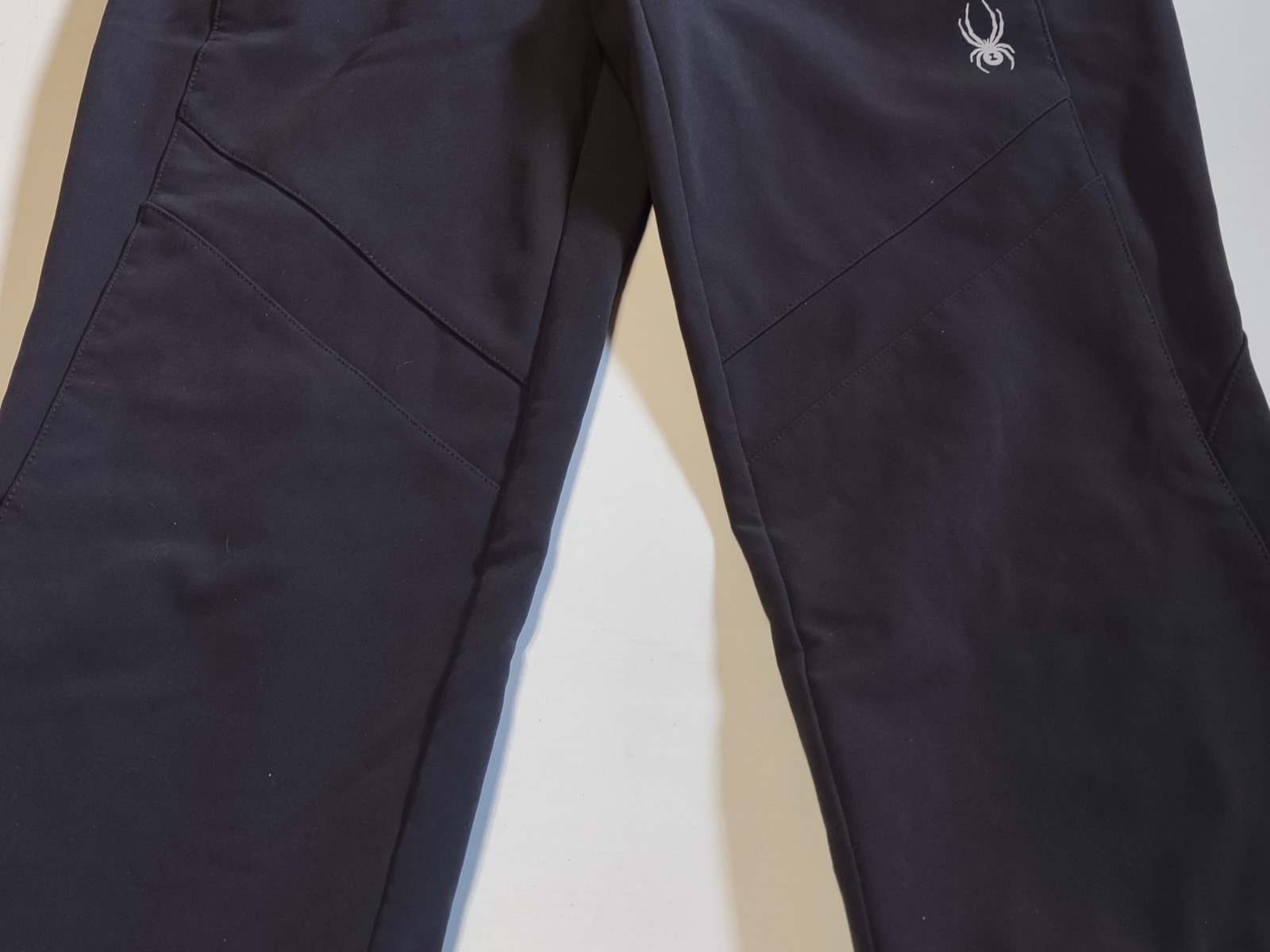 SPYDER - Winner Athletic Softshell Snow Pants - Black - Size 8