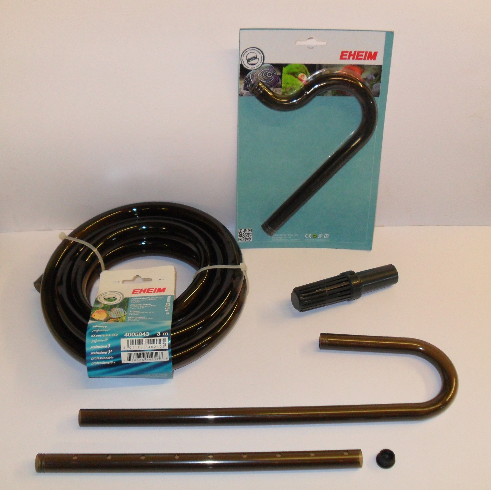 Eheim black tubing and fittings 16/22mm external Aquarium Filter Pipe