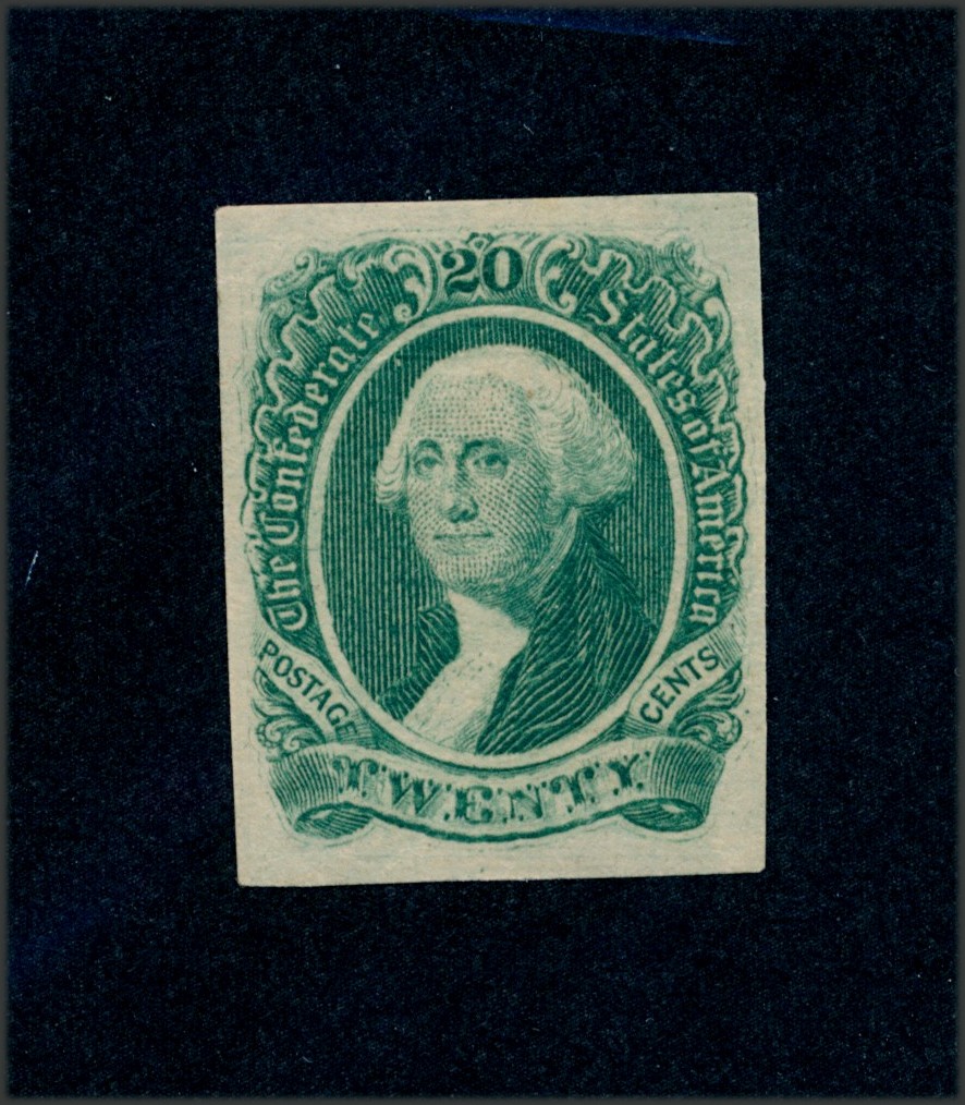 drbobstamps US CSA Scott #13 Mint Hinged VF Confederate Stamp Cat $45