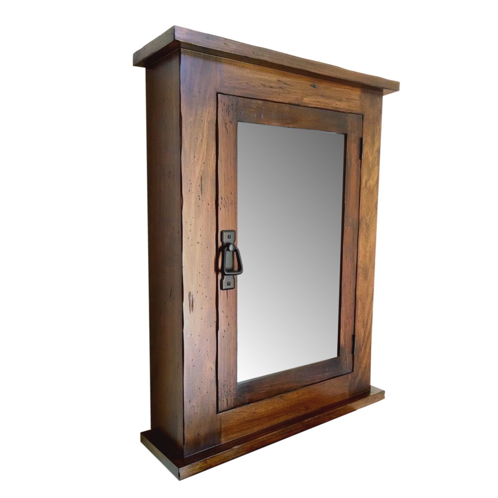 Primitive Mission Medicine Cabinet /Solid wood/ Distressed/ Rustic/Medium Finish