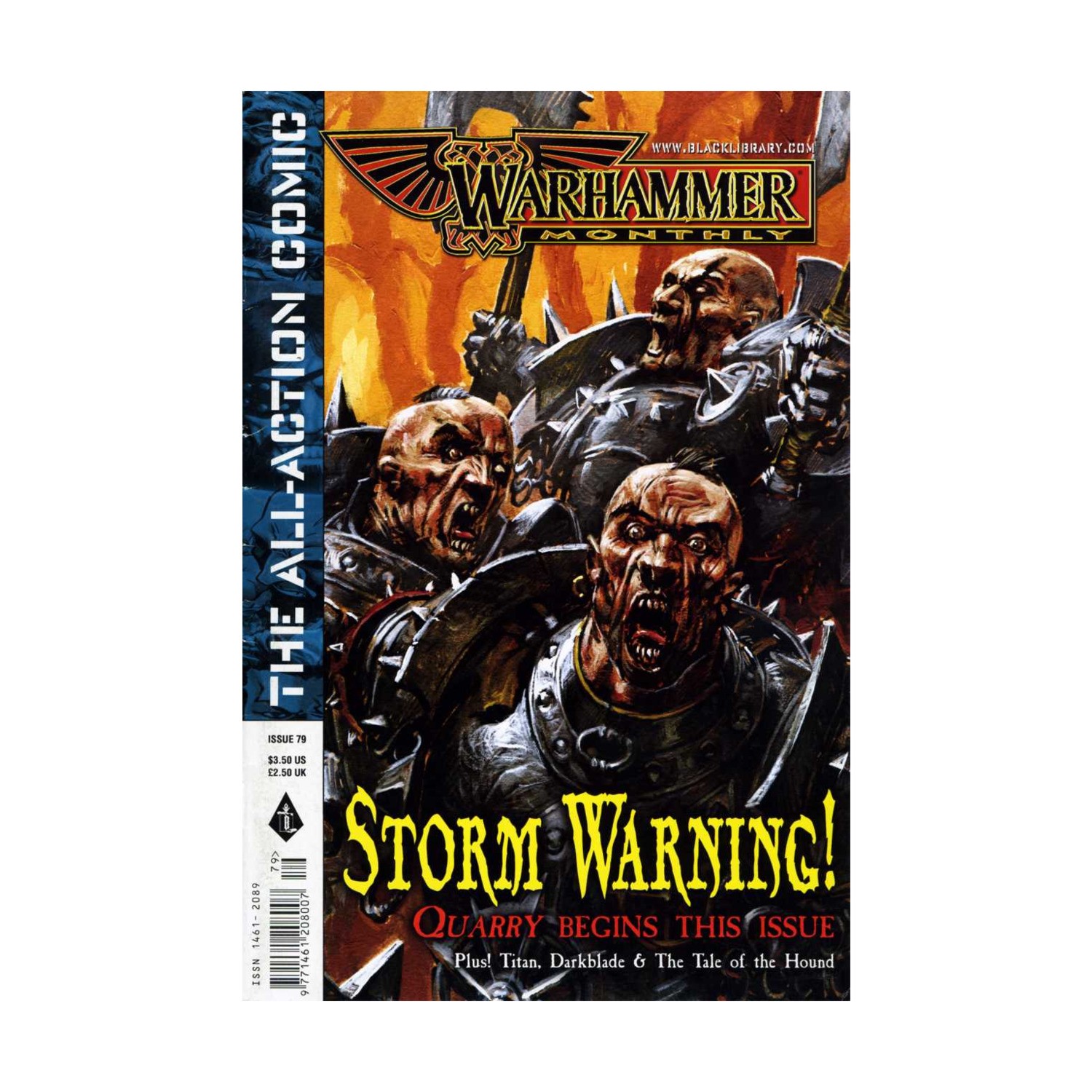 GW Warhammer Monthly #79 "Storm Warning!" VG+