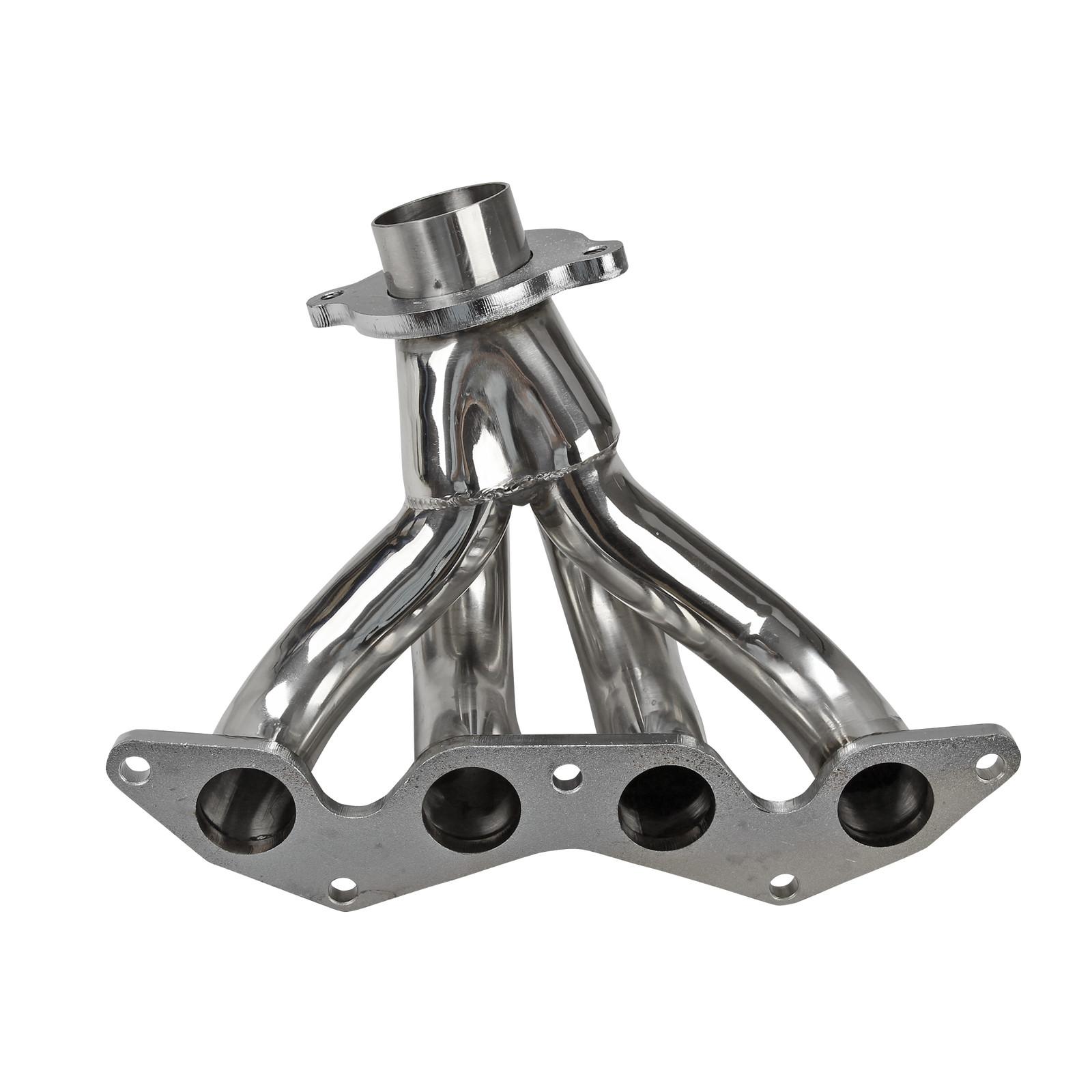 Stainless Steel Manifold Header Cylinder For 2001-2005 Honda Civic HX 1.7L L4- 4