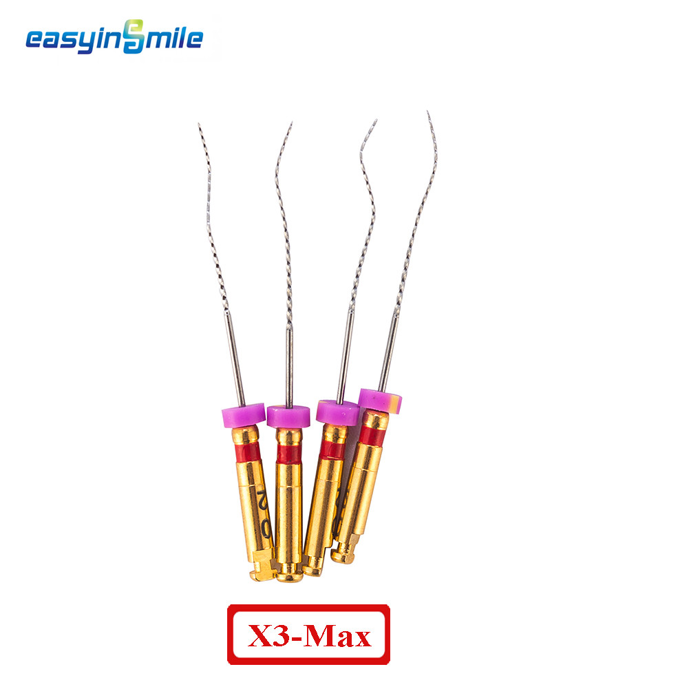 Dental NITI Endo Rotary Files Endodontic Gold Taper Files Engine Use EASYINSMILE
