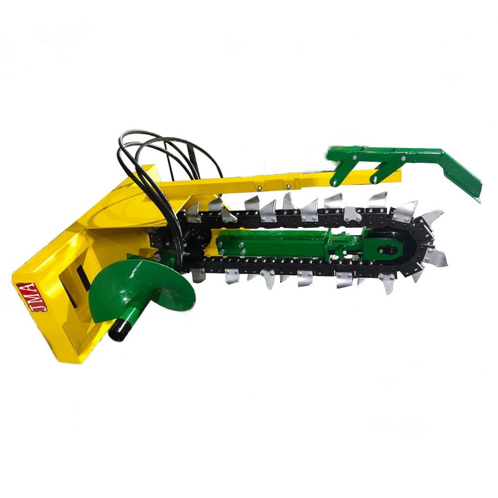 JMA 36" Trencher for Skid Steers with Adjustable Digging Depth