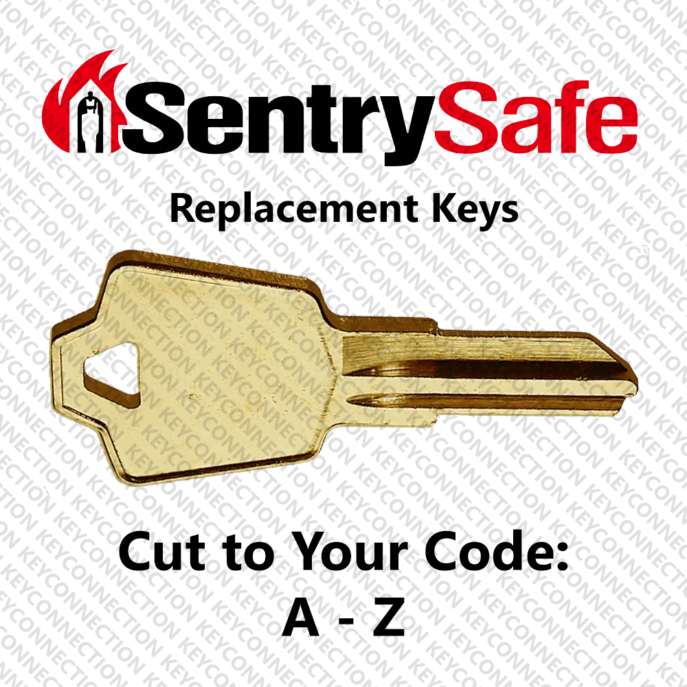 Sentry Replacement 1100 1150 1170 Safe Key Cut to Your Code A - Z