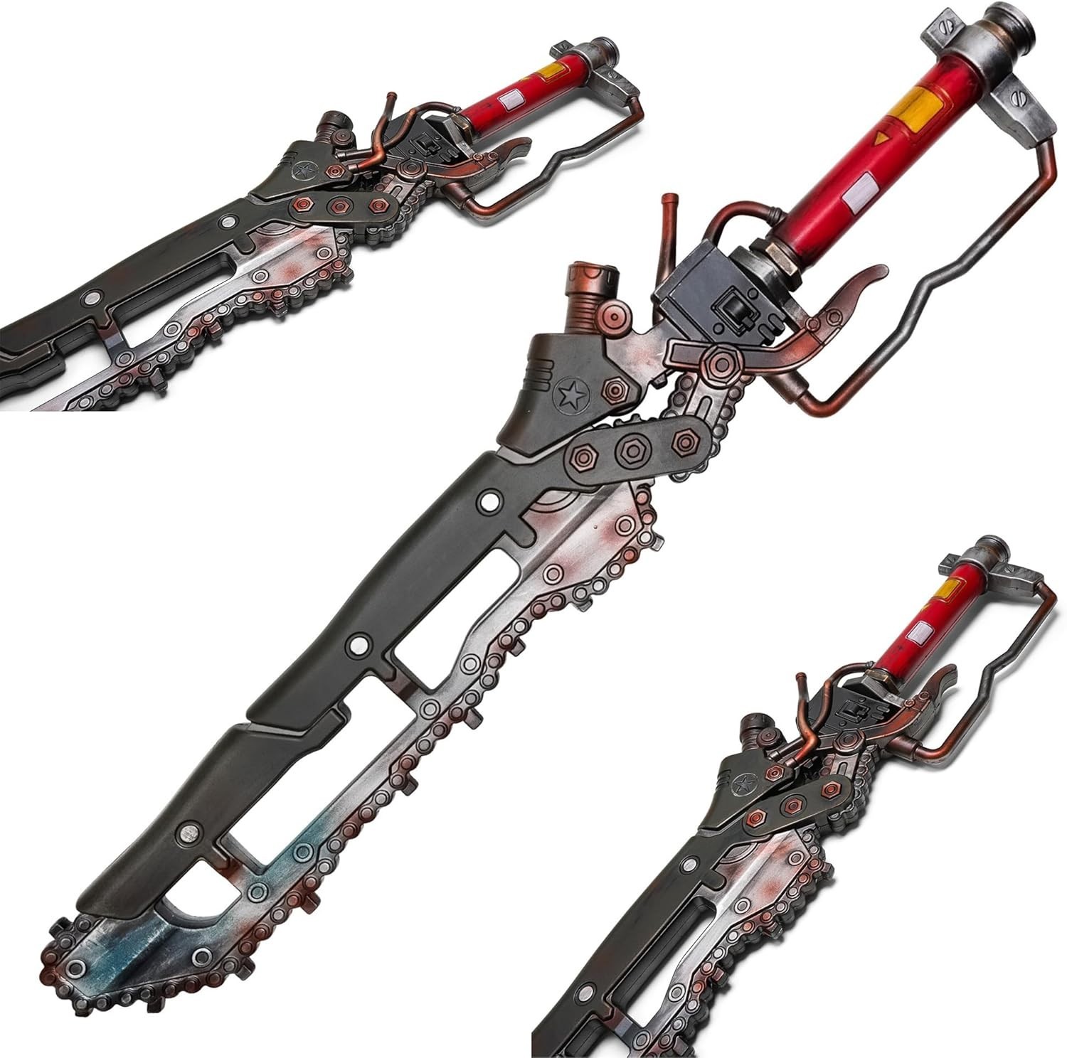 37” Fallout 4 Ripper Extended Chain Sword Replica Collectible Foam Cosplay Game