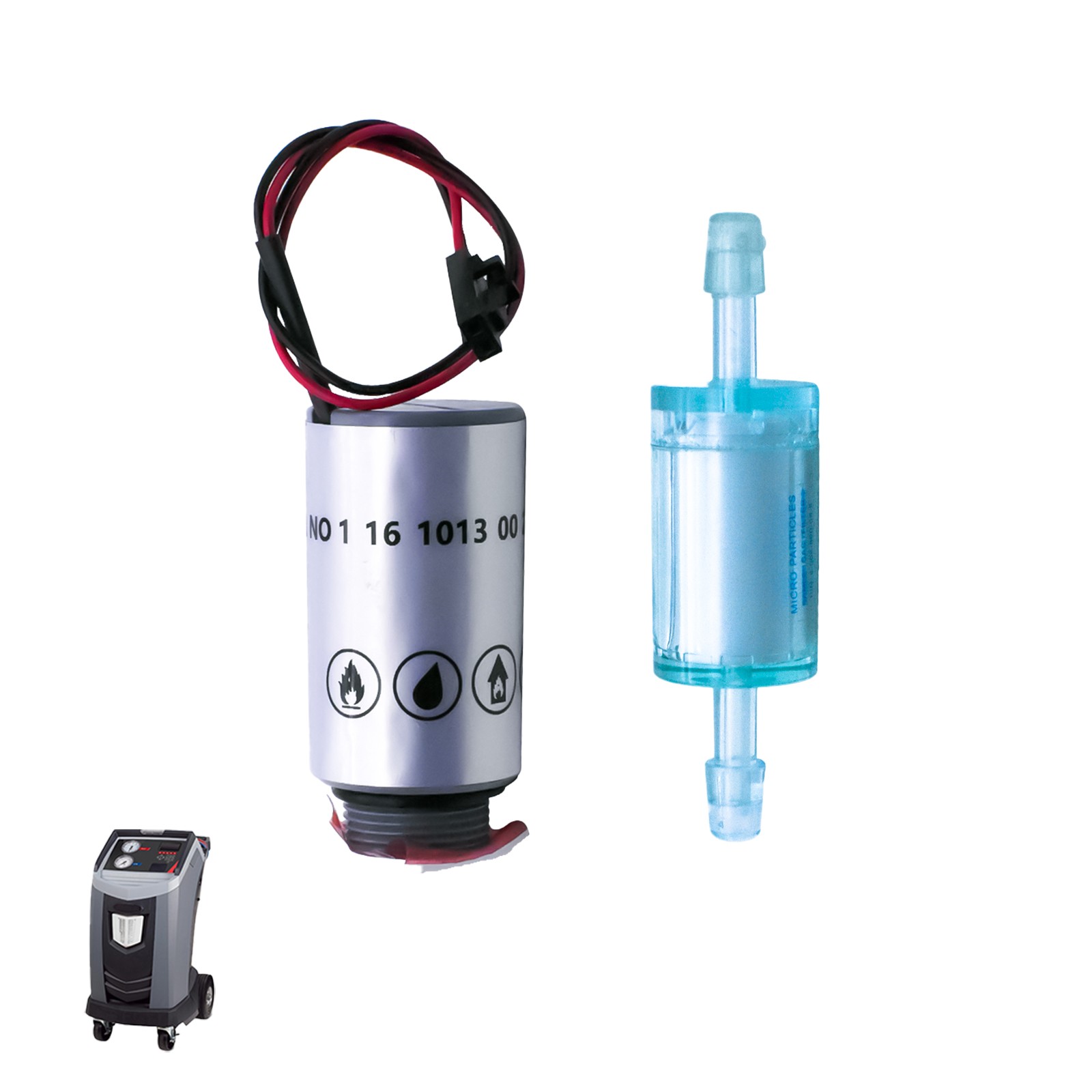 16916 Oxygen Sensor w/16913 Filter Compatible with Robinair R-1234yf Machines