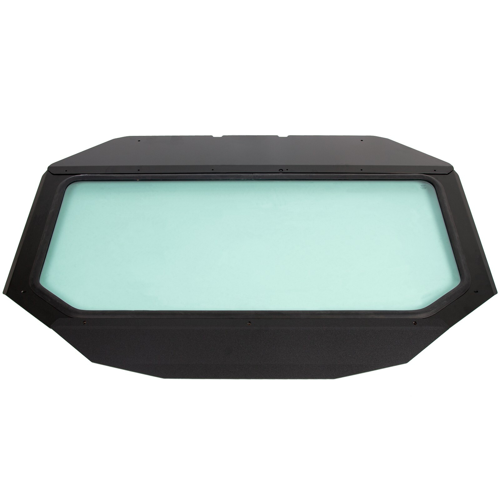 HECASA Glass Windshield Black Full Size For Can Am Maverick X3 UV Protect