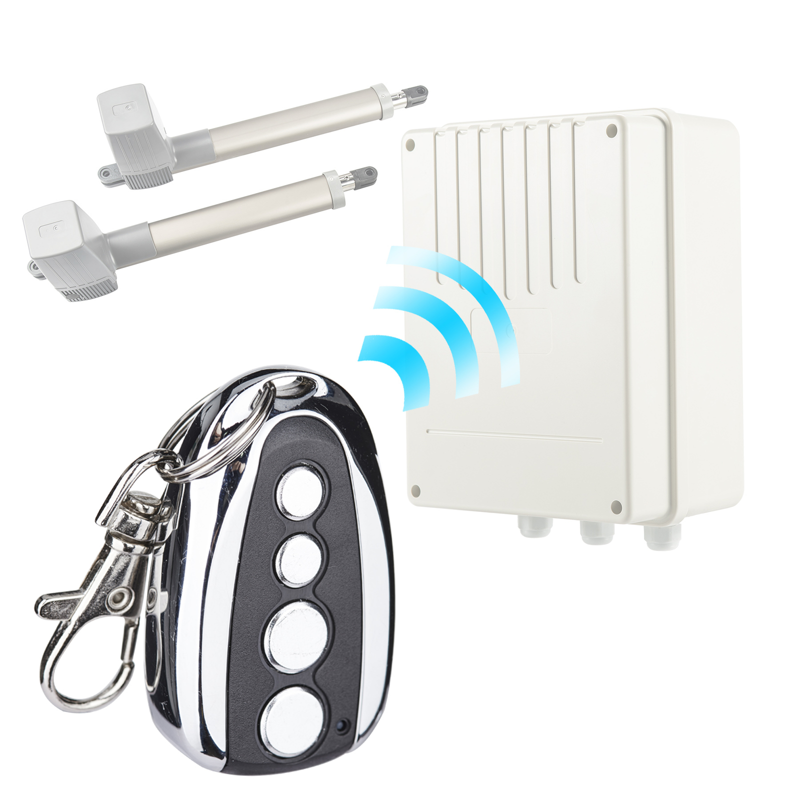 CO-Z 4 Remote Controls Backup Key for Sliding Gate Opener Automatic Operator