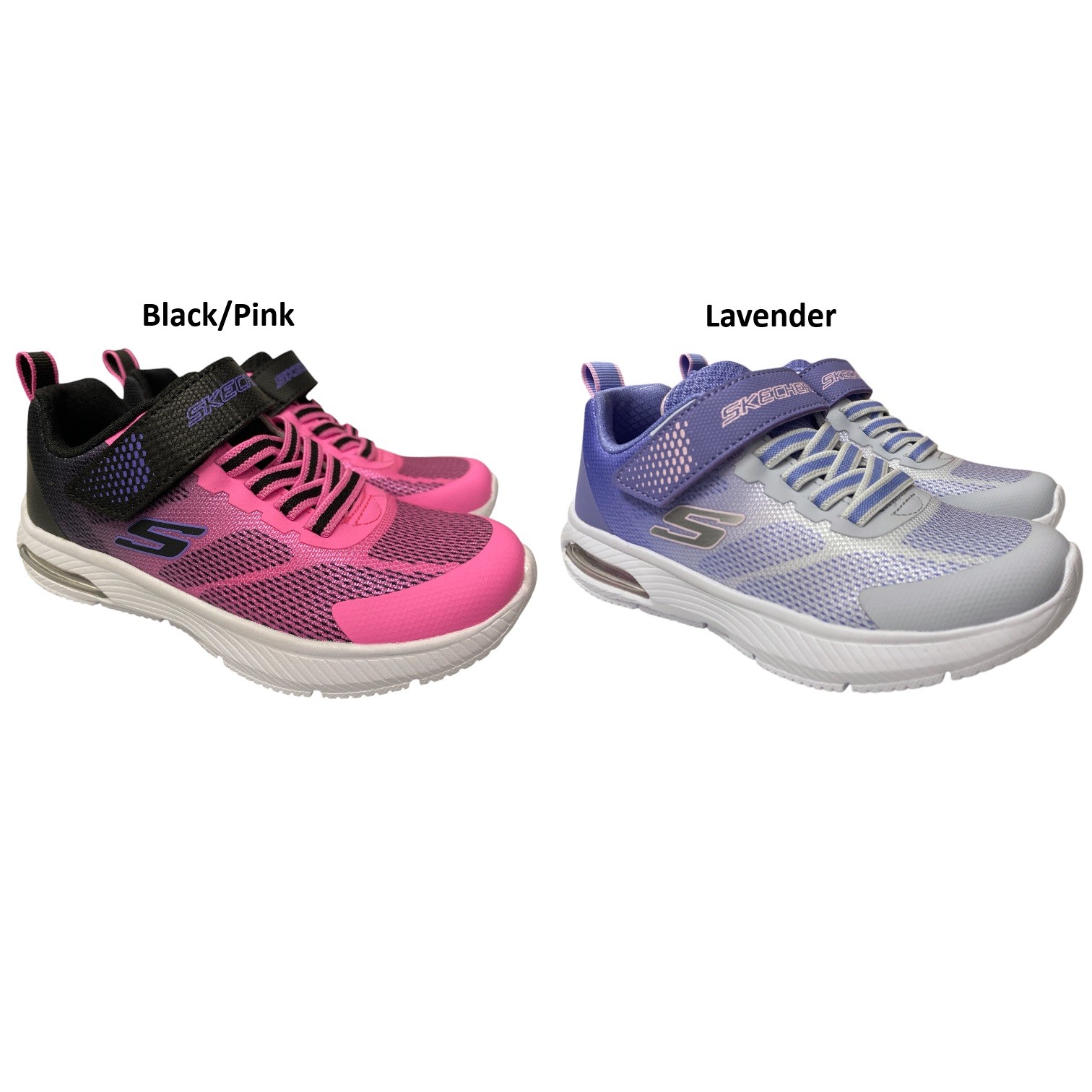 Skechers Girls Lightweight Breathable Dyna-Air Sneaker
