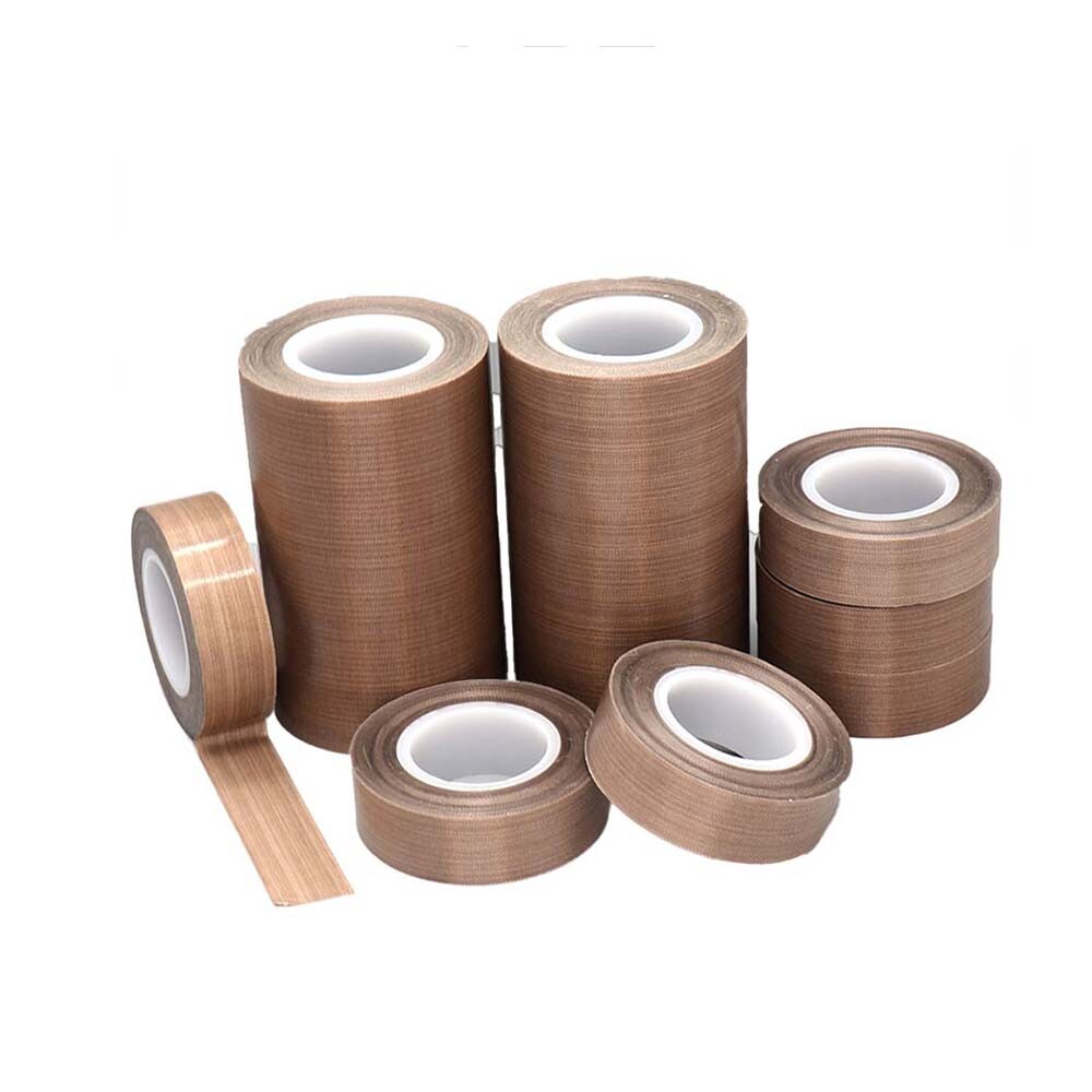 PTFE Tape Insulated High Temperature Resistant Adhesive Cloth Width 10-100mm