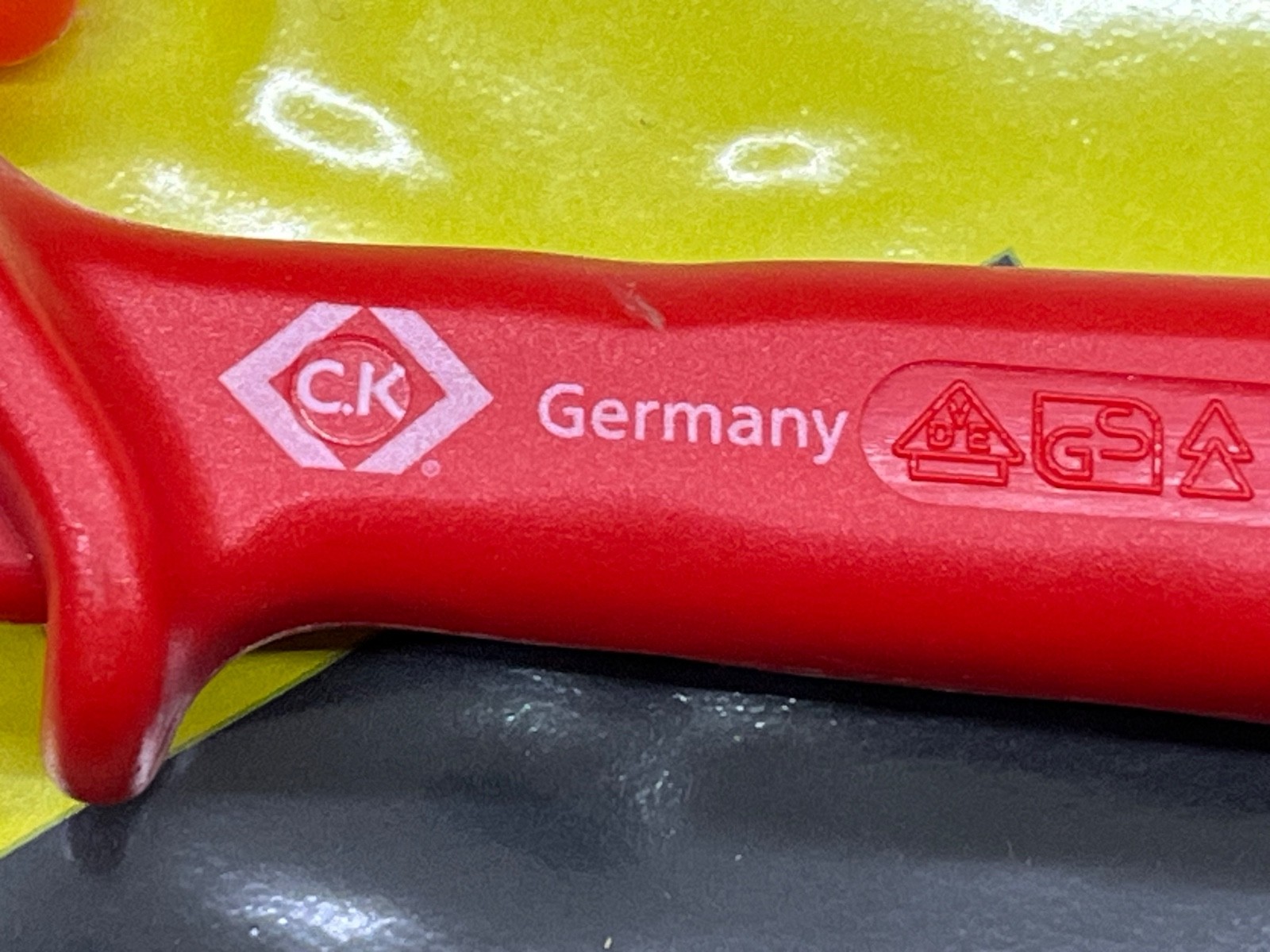 VDE 14309 Lineman Skinning Knife Straight Blade Cable Knife CK Germany