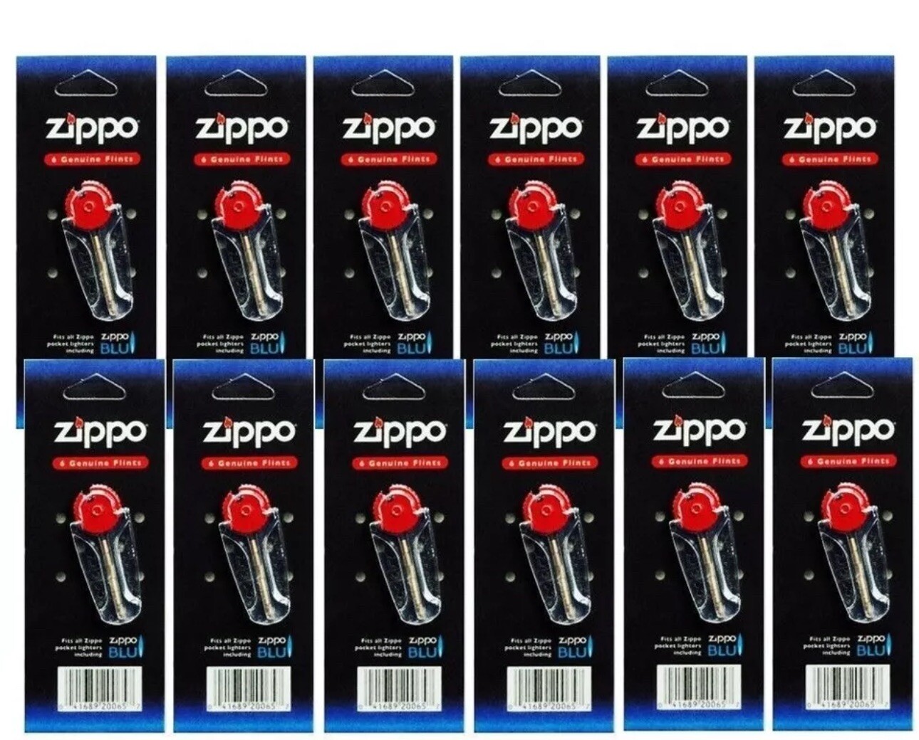 New Zippo Lighter Replacement 12 Flint Value Pack  (72 x Flints )
