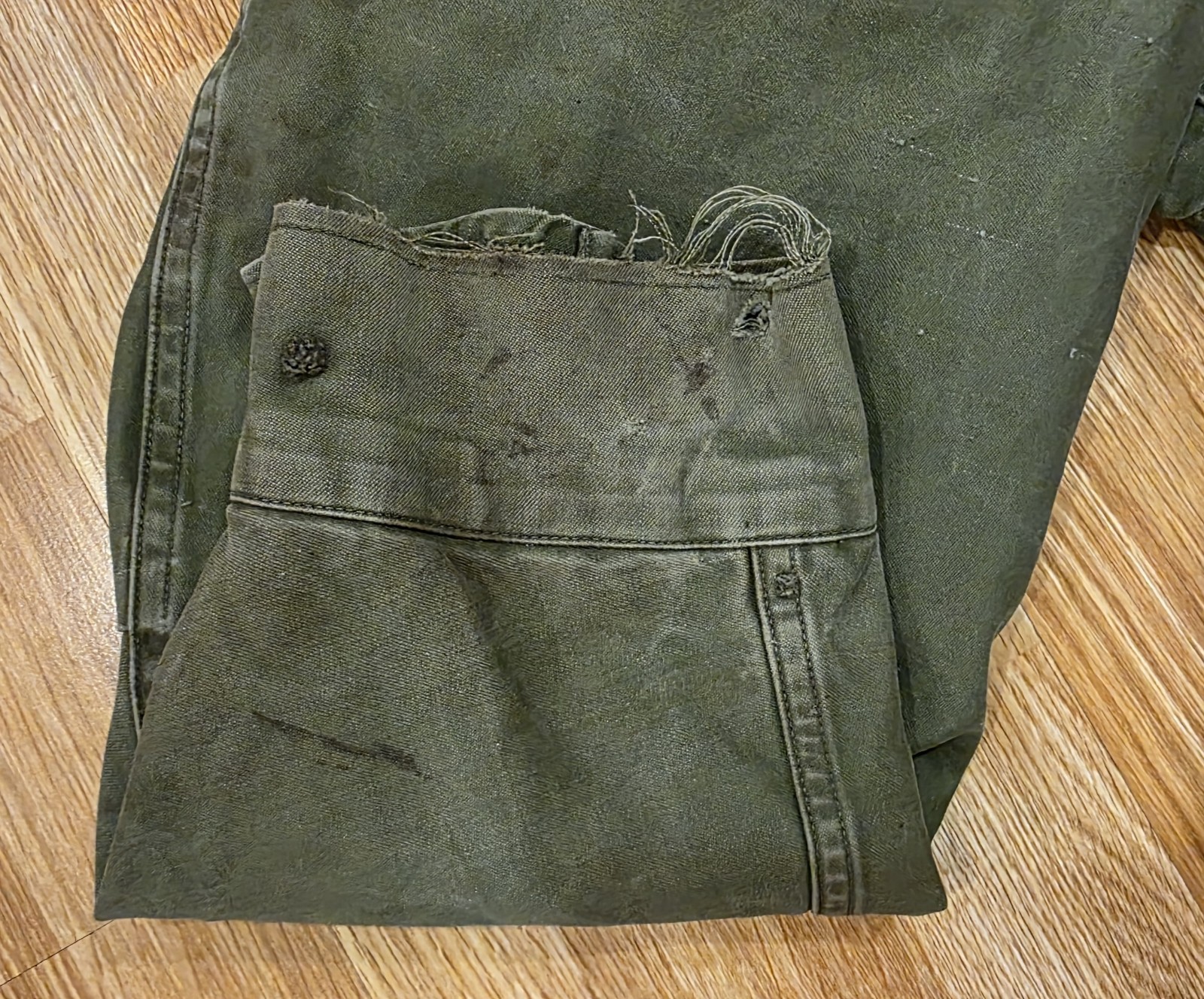 Vintage US Army M-51 Military Field Coat Jacket Korean War Vietnam Era Small Reg