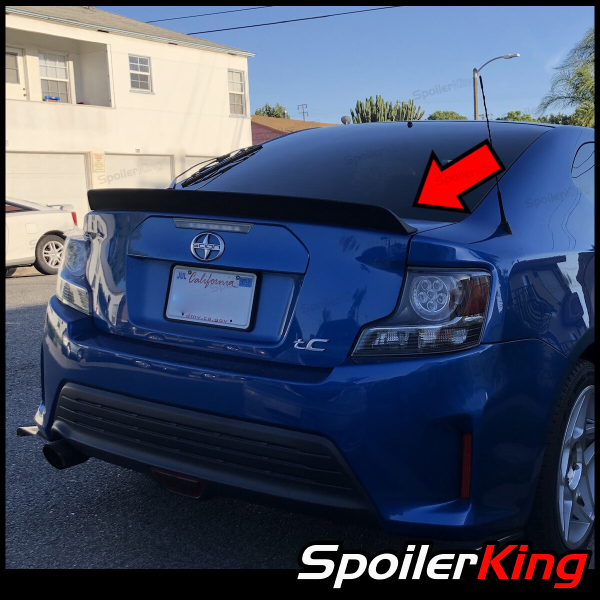 SpoilerKing #380B Universal 30"- 55" Custom Rear Polyurethane Trunk Spoiler Wing