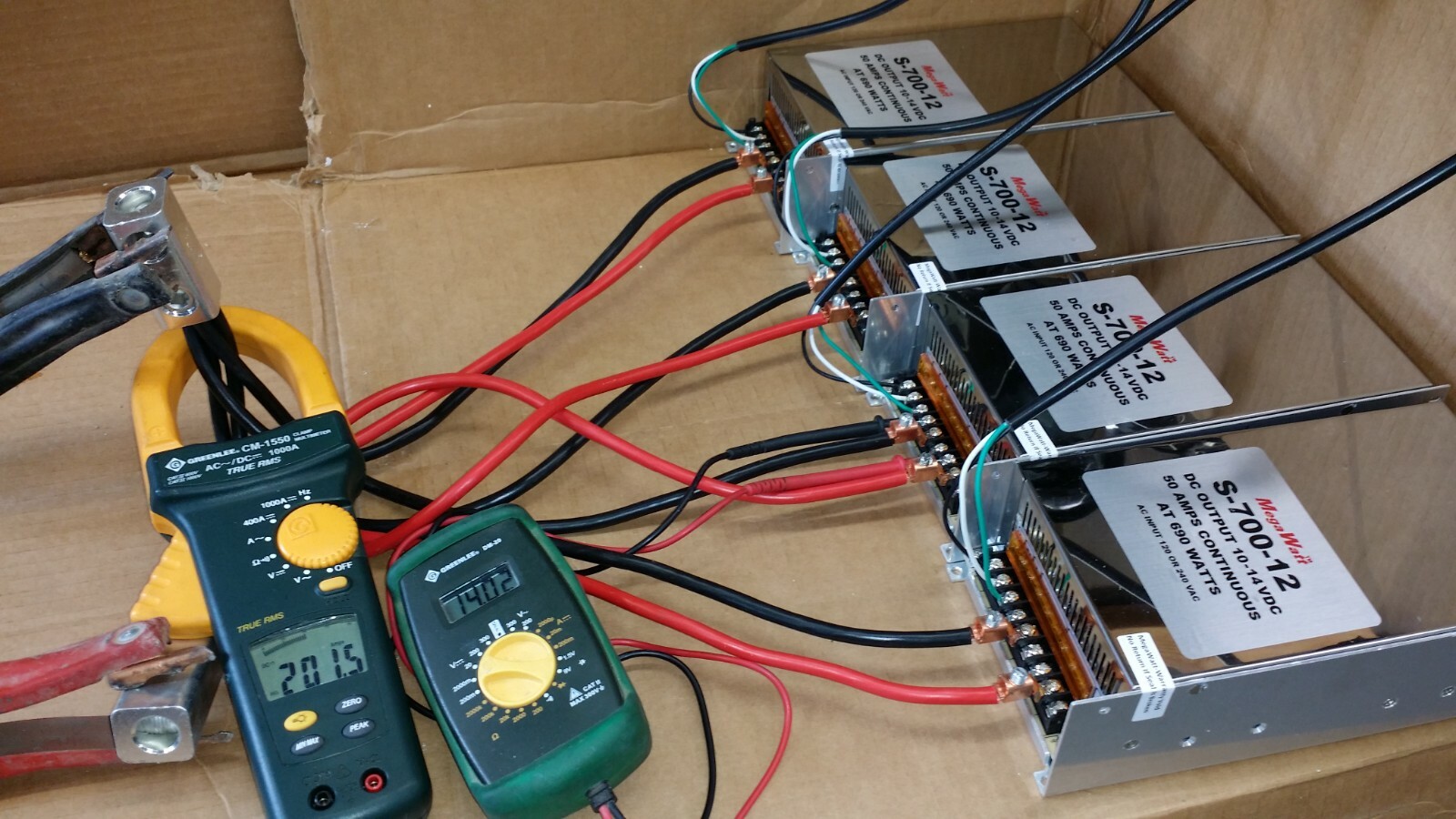 50 Amp Continuous 100 Amps+ When Stacked 10-14 Volt Power Supply 12 MegaWatt®