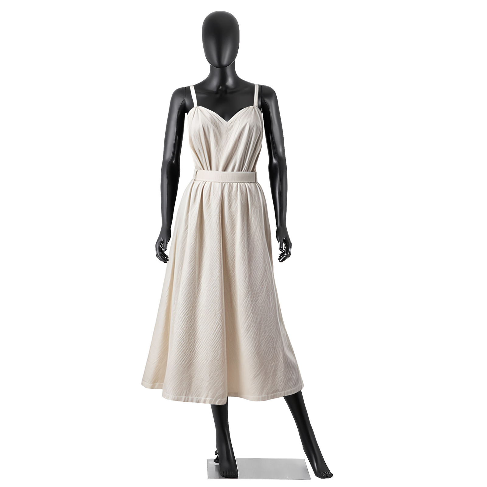 Female Mannequin Dress Form 70 Inch Adjustable Mannequin Full Body w/Base Black