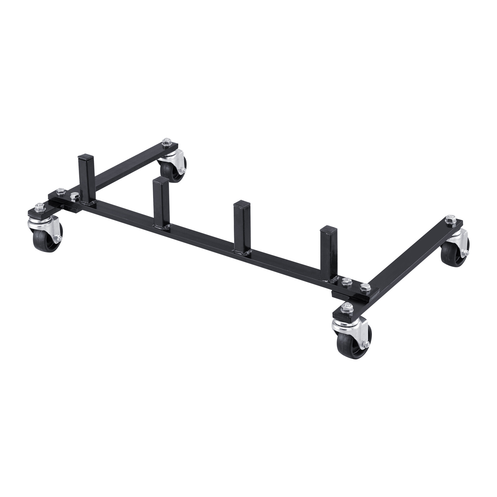 VEVOR Car Dolly Rack Hydraulic Trolley Jack Stand Organizer 4-Dolly Capacity
