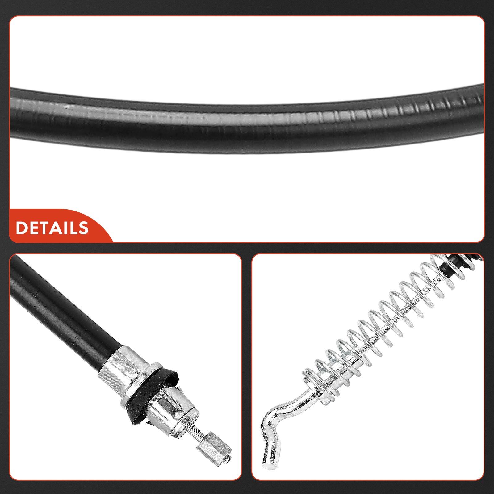 A-Premium Parking Brake Cable Rear Right for Ford F-250 F-350 F-450 Super Duty