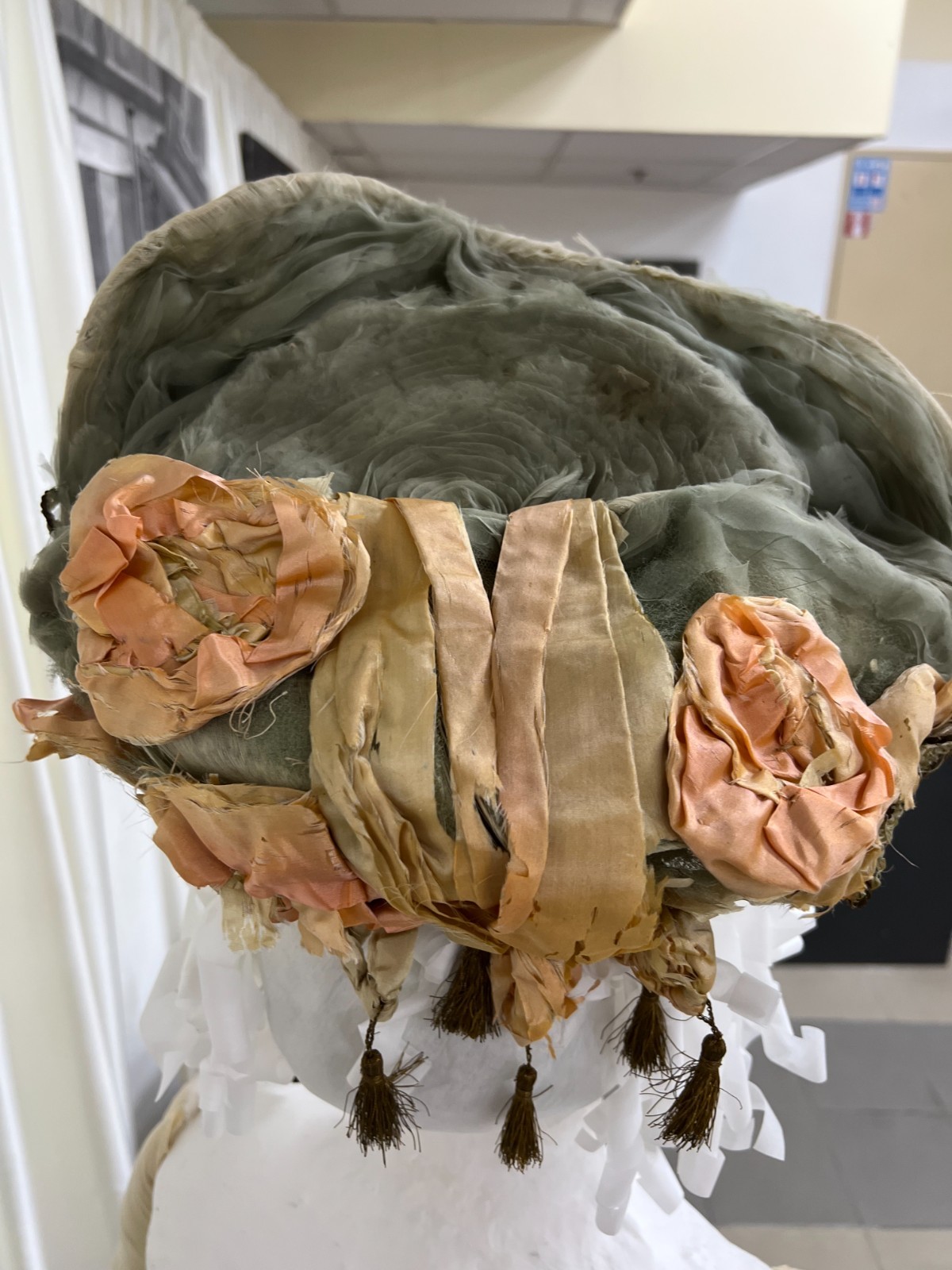 Antique Art Nouveau hat. 1910-1912.