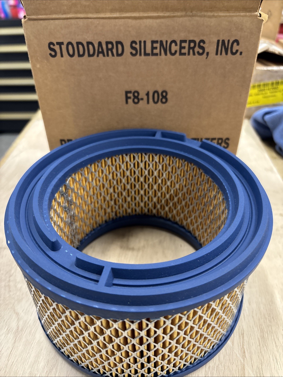 Genuine Stoddard Silencers F8-108 Pneumatic Filter Element BRAND NEW