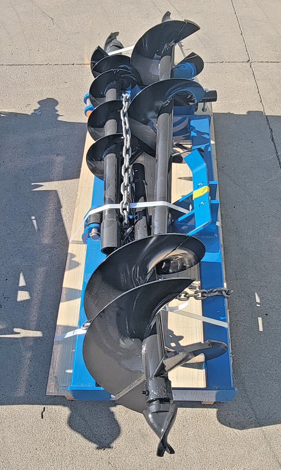 GIYI Heavy Duty Skid Steer Auger Drive with 3 Bits New