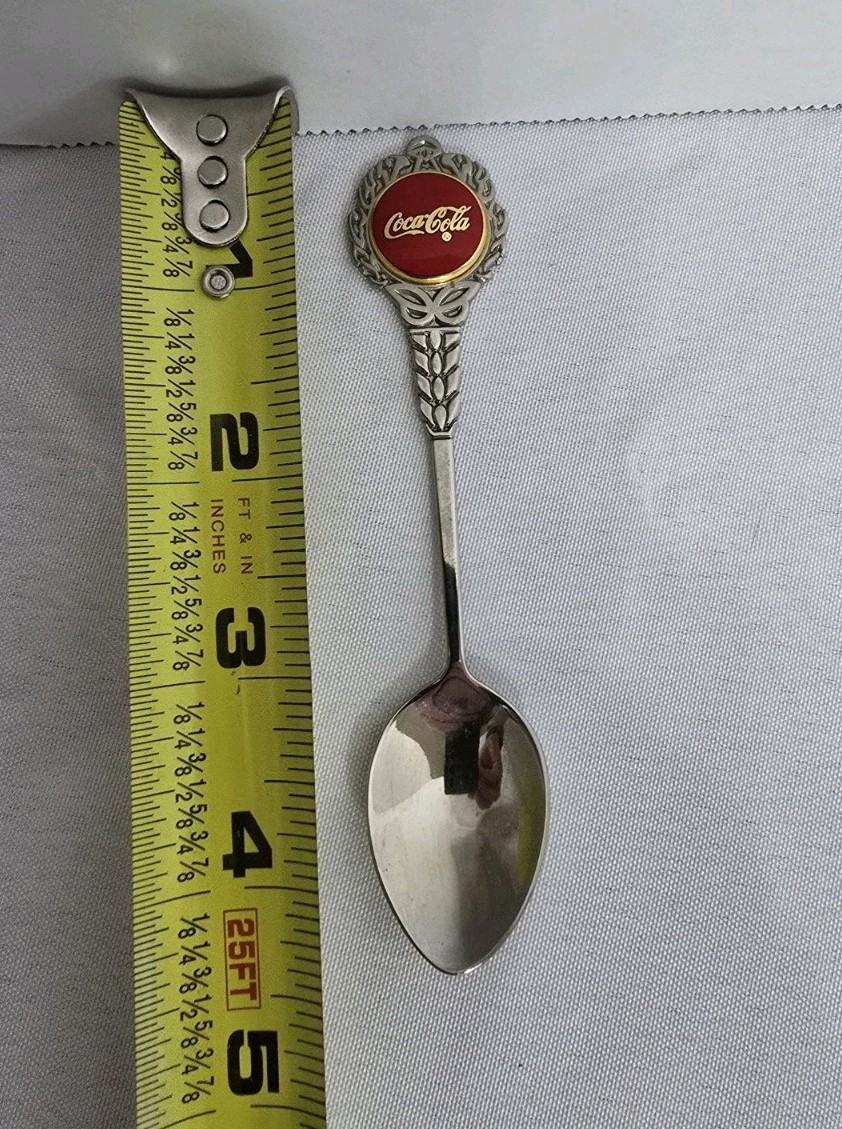 Vintage Coca-Cola Souvenir Spoon Collectible Coke Advertising Flatware
